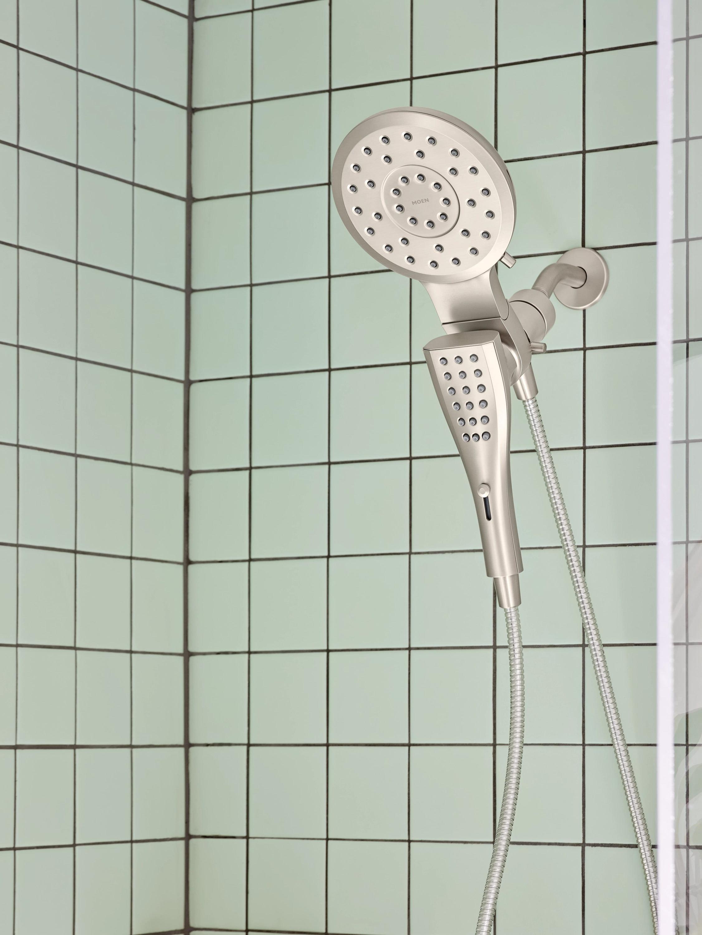 Verso 2.5 GPM Rainshower/Handshower Combination with Infiniti Dial and Magnetix Docking