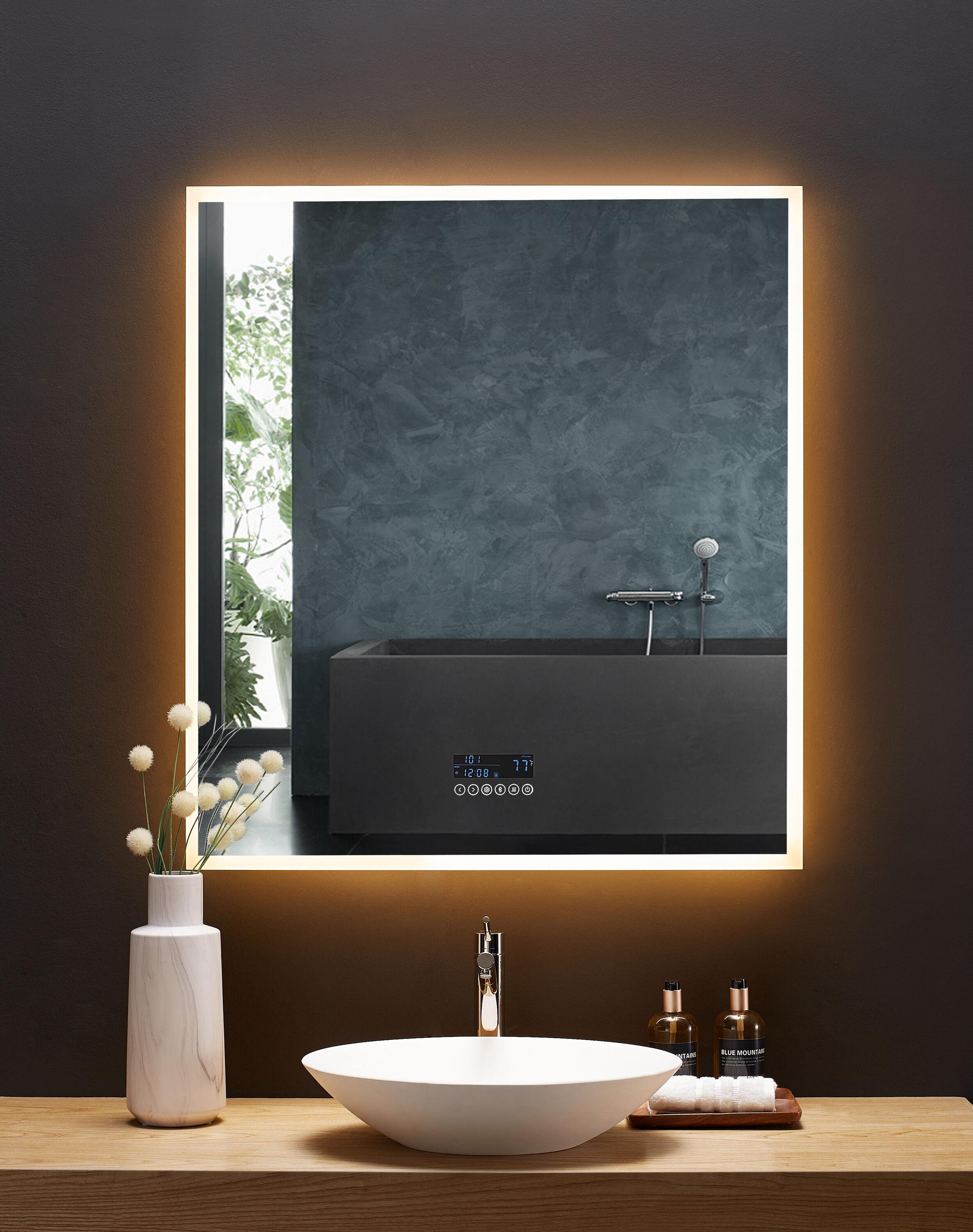 Ancerre Designs Immersion Flat LED Mirror