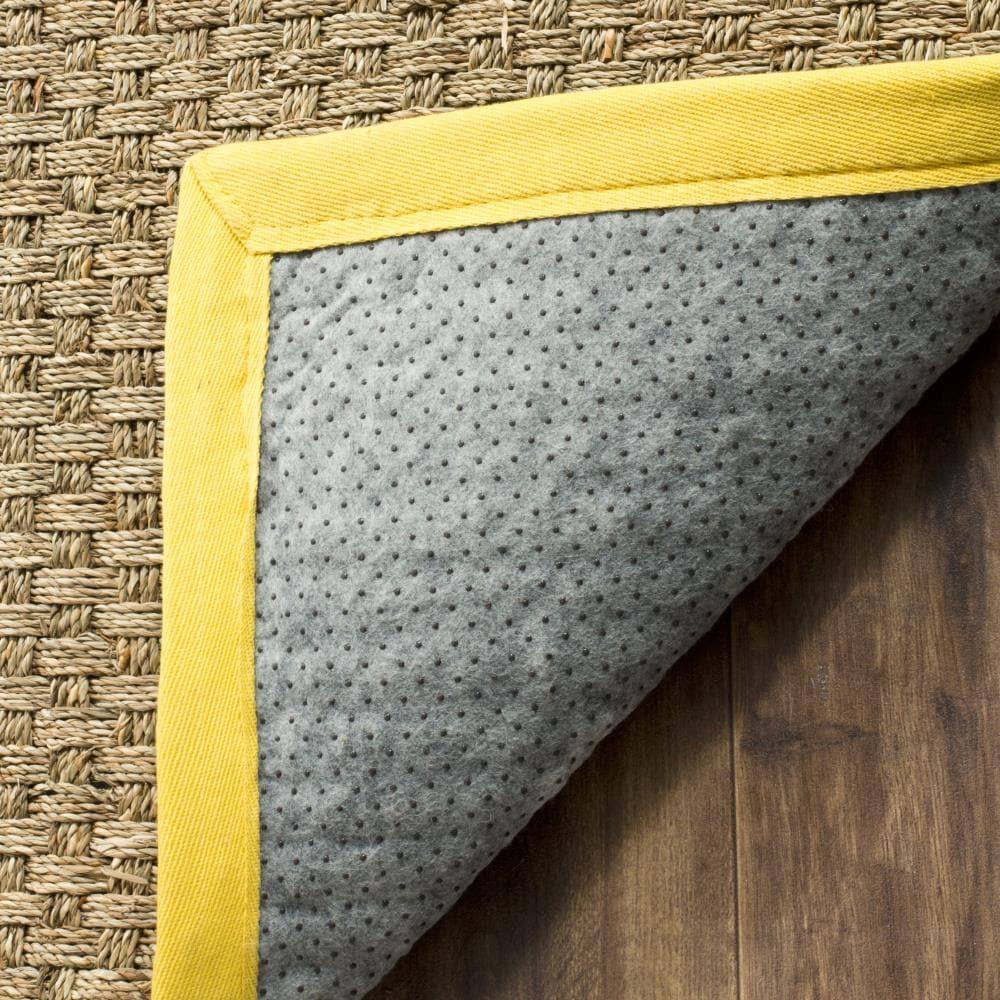 Natural Fiber NF114 Power Loomed Indoor Area Rug - Natural/Gold - 5'x8' - Safavieh.