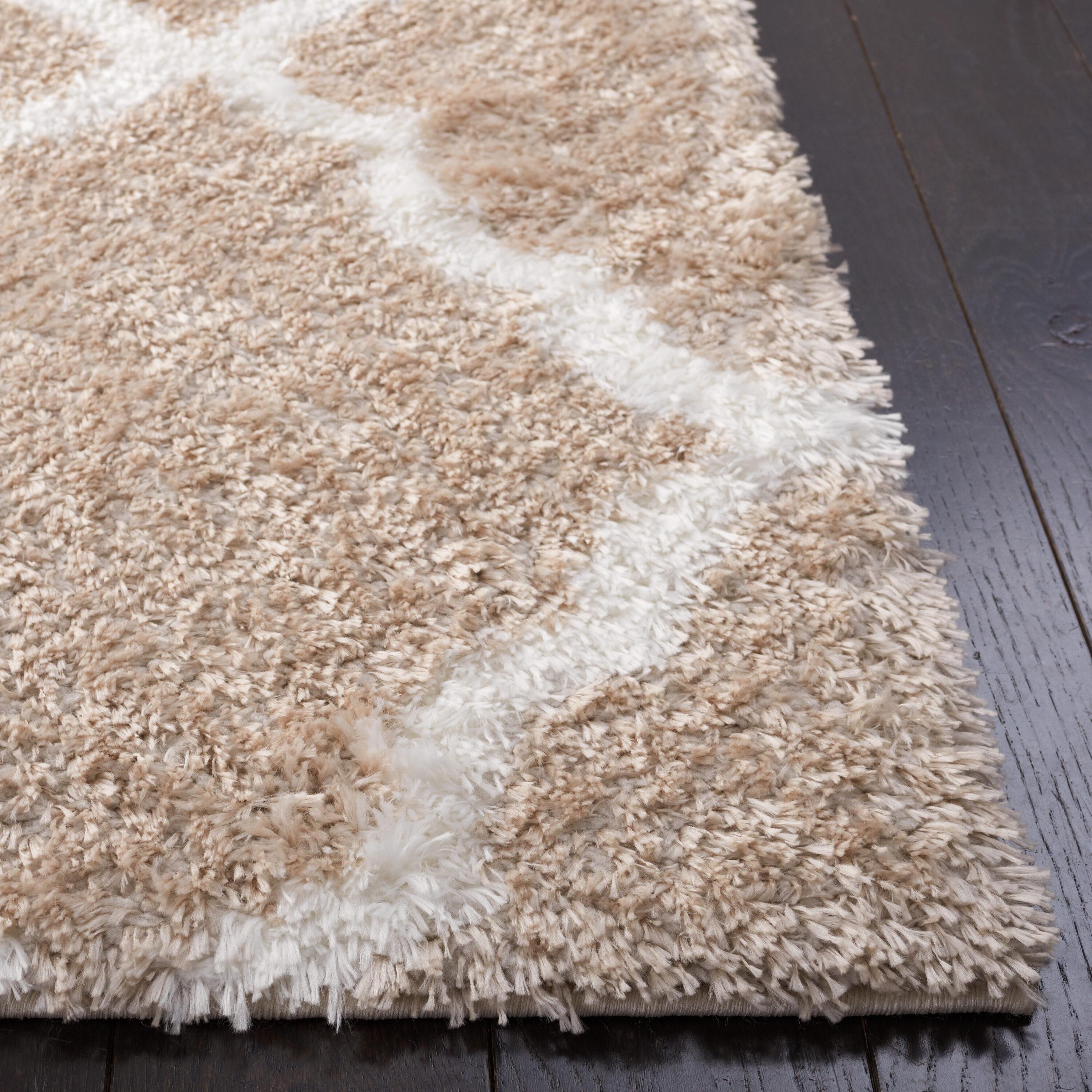 Rosdorf Park Daneshia Tahoe Shag Performance Geometric Rug