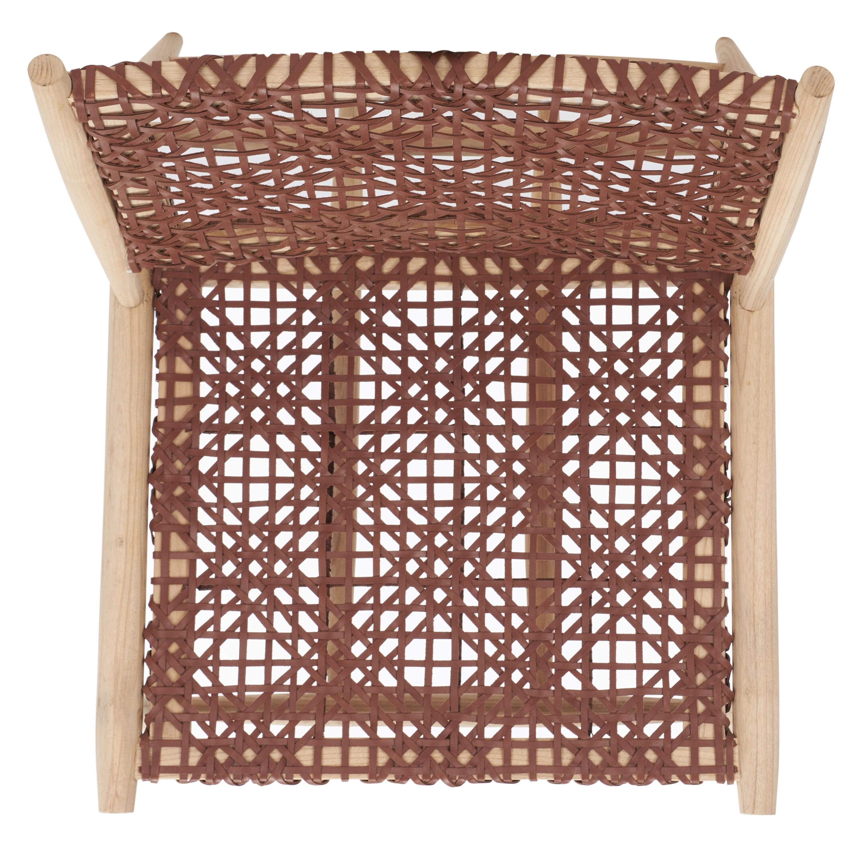 Kazbah Genuine Leather Side Chair