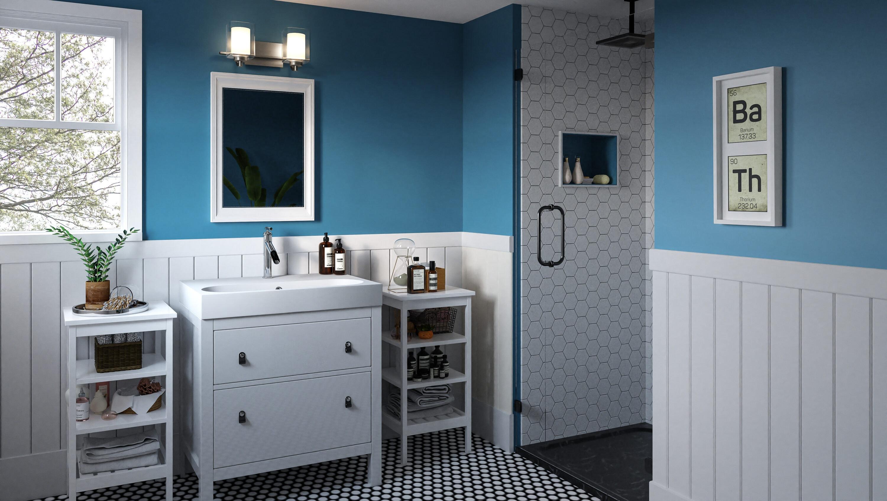 Mercer41 Roseville 2 - Light Dimmable Vanity Light