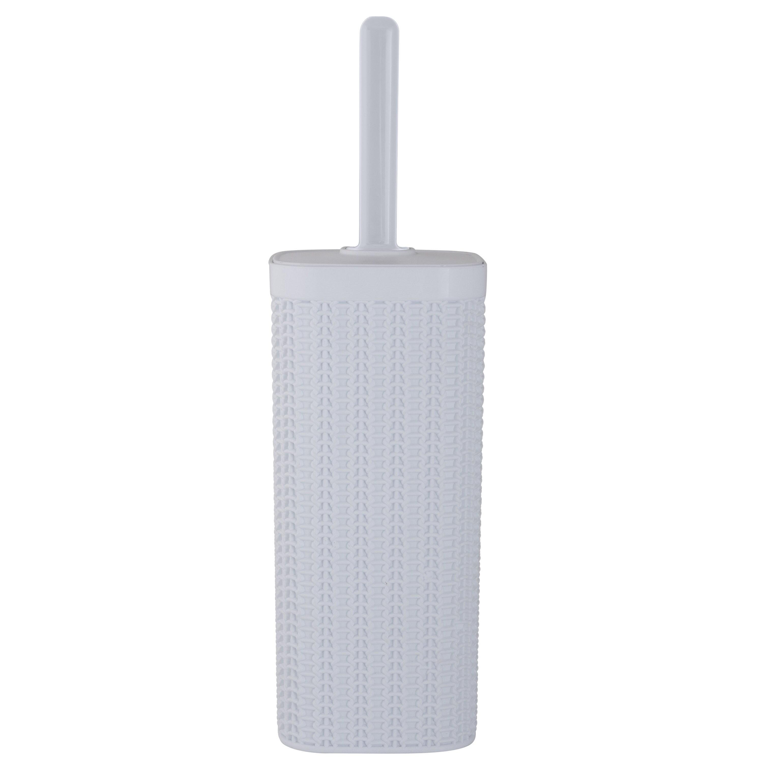 Bath Bliss Bath Bliss Plastic Toilet Brush And Holder