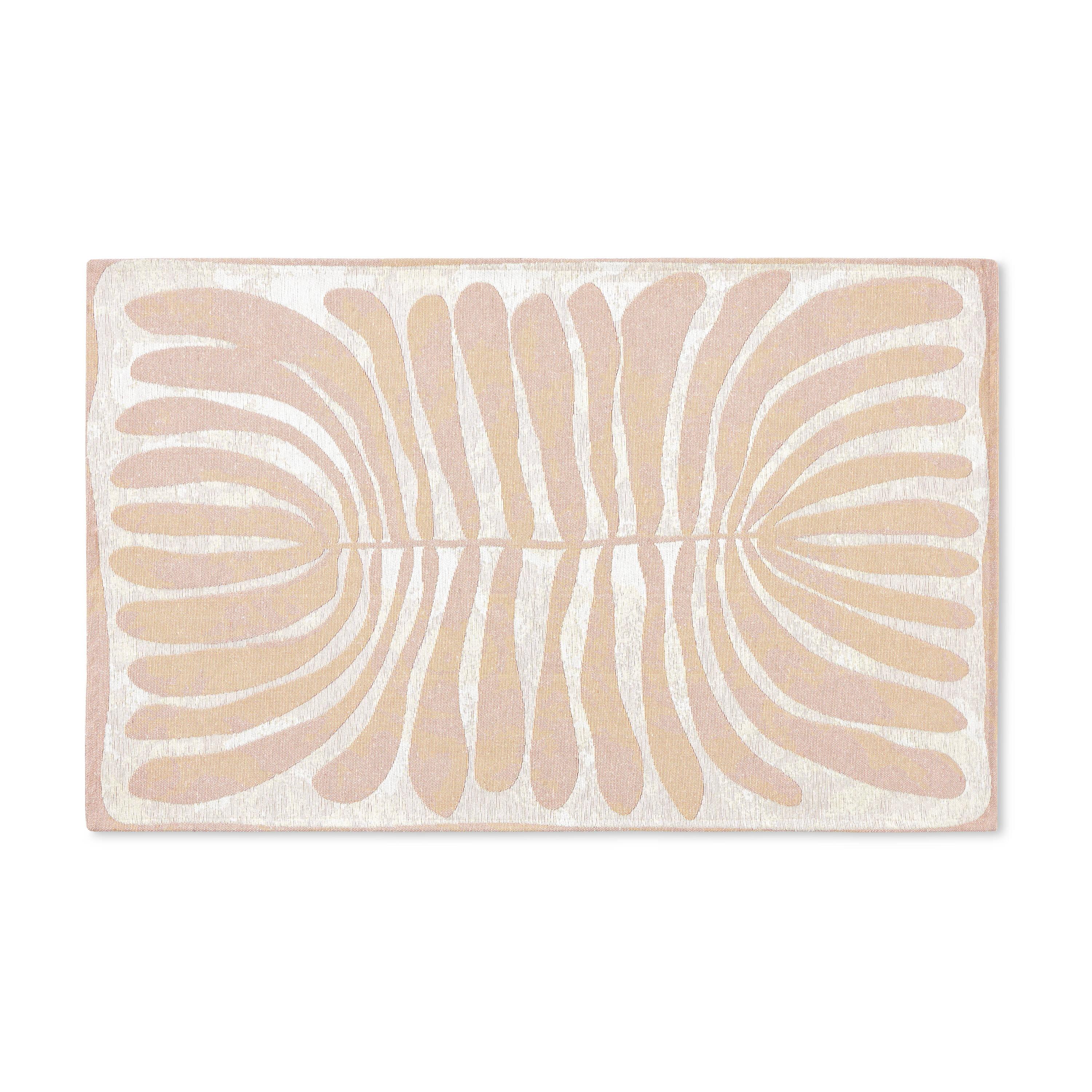 Town & Country Living TOWN & COUNTRY Luxe Livie Matisse Cutout Everwash Non-Slip Backing Washable Multi-Use Kitchen Mat
