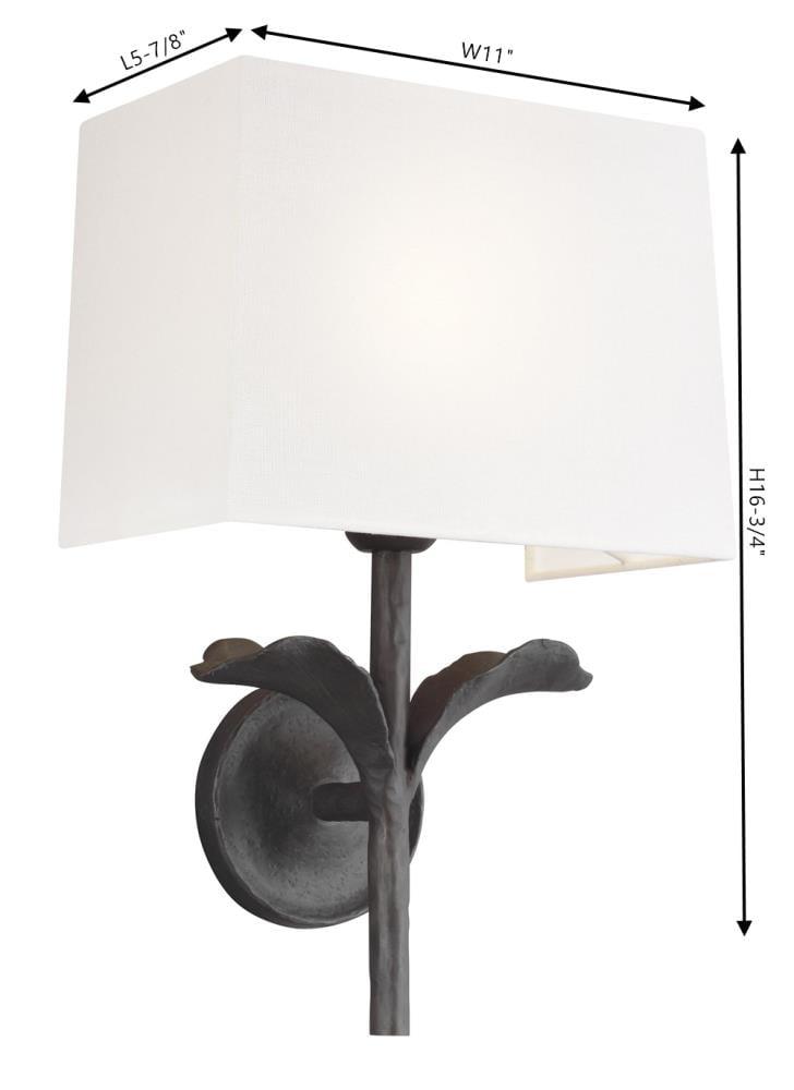 Georgia Steel Armed Sconce