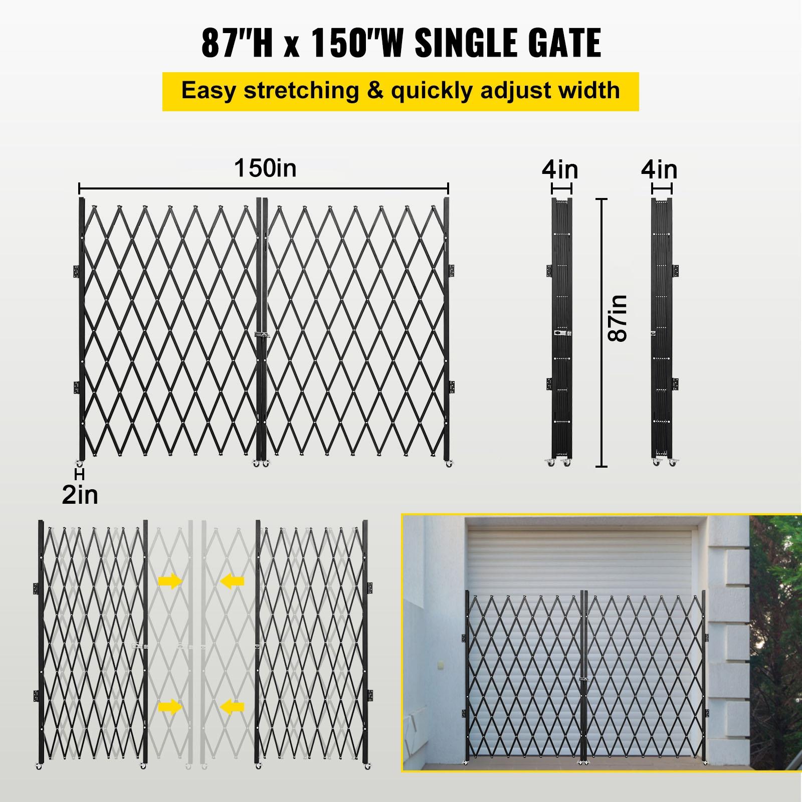 Black Metal Gate