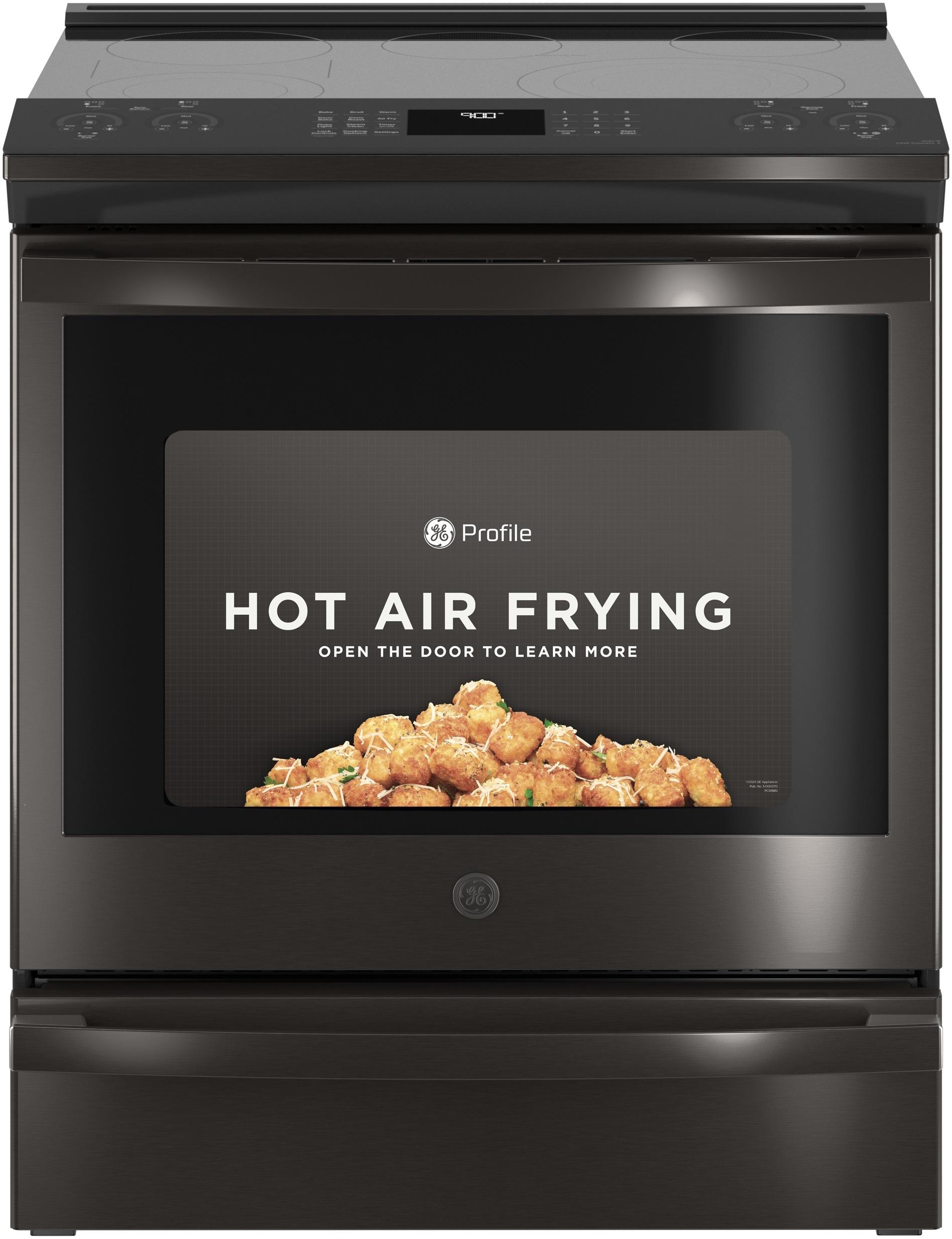 GE Profile™ GE Profile Smart Appliances 30" 5.3 cu.ft. Slide-in Electric Range PSS93BPTS