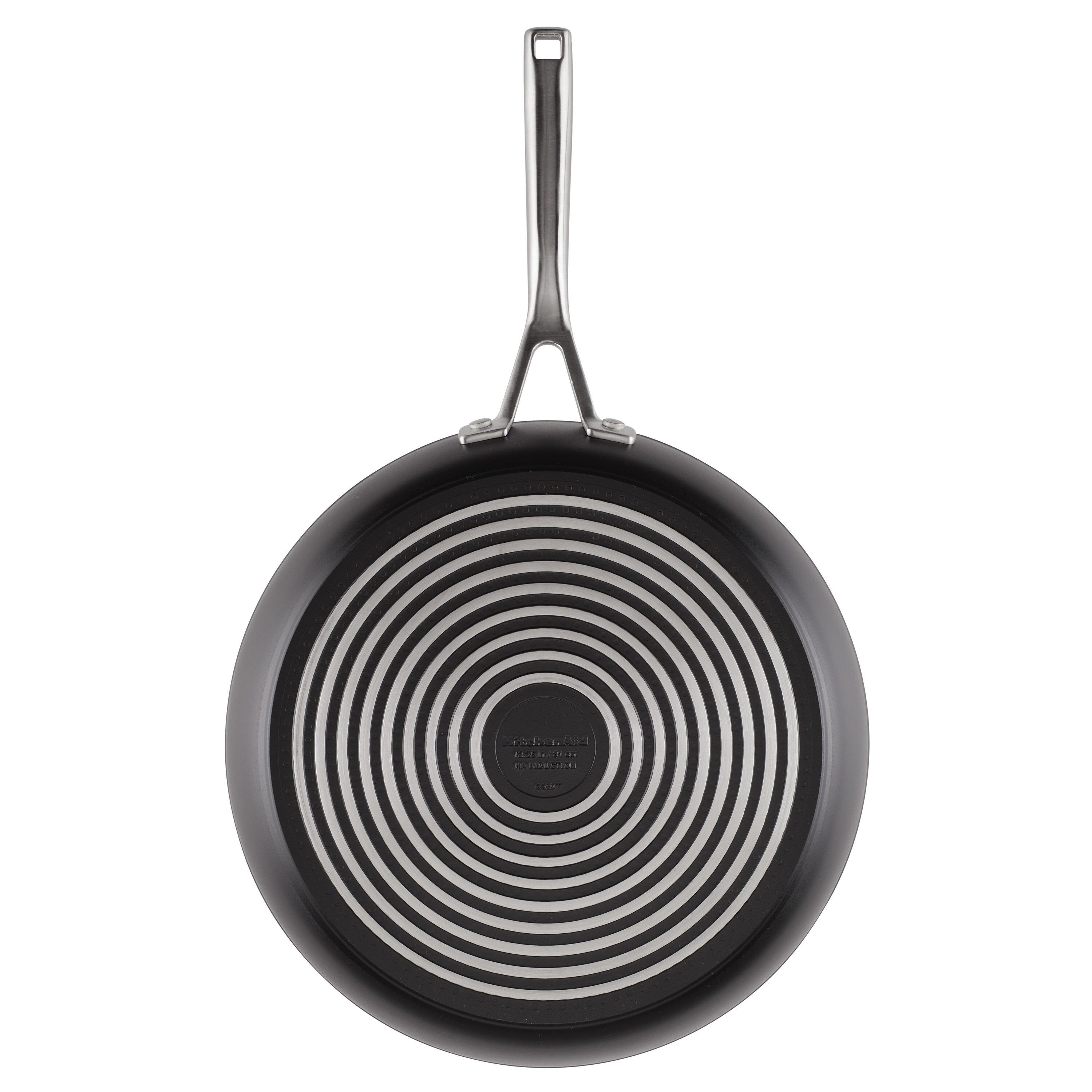 KitchenAid Hard Anodized Induction Nonstick Frying Pan / Skillet with Lid