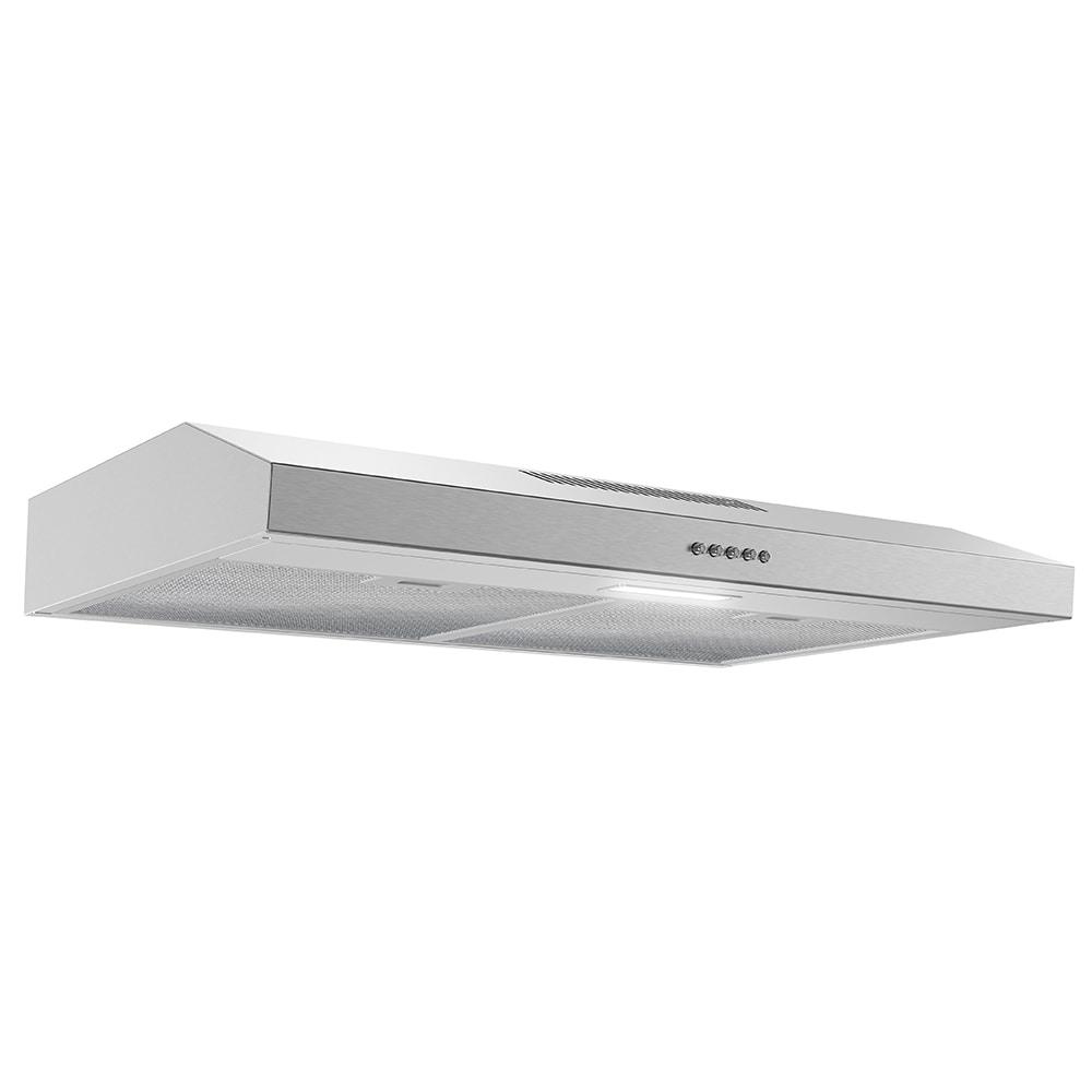 Streamline Bath Streamline Carmine 30" 80 Cubic Feet Per Minute Ducted Under Cabinet Range Hood with Mesh Filter and Light Included