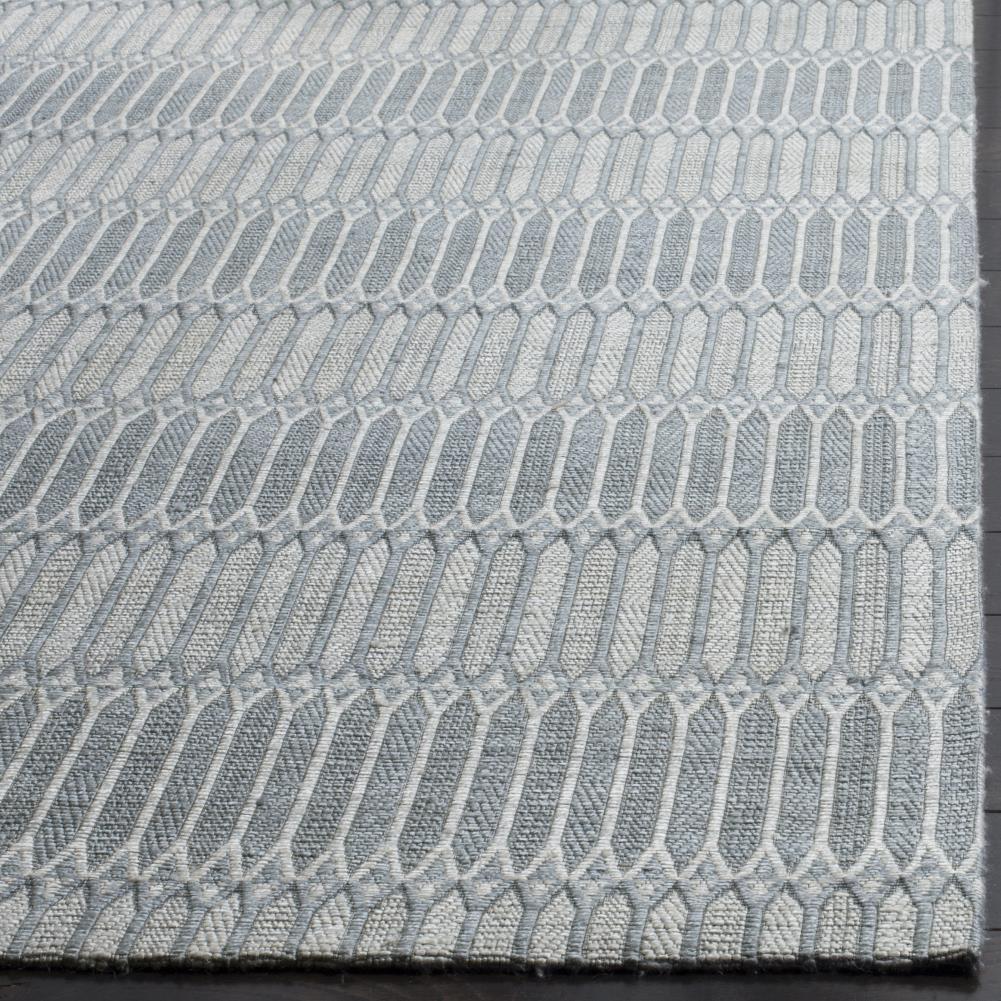 Marbella MRB124 Hand Loomed Indoor Area Rug - Silver - 5'x8' - Safavieh
