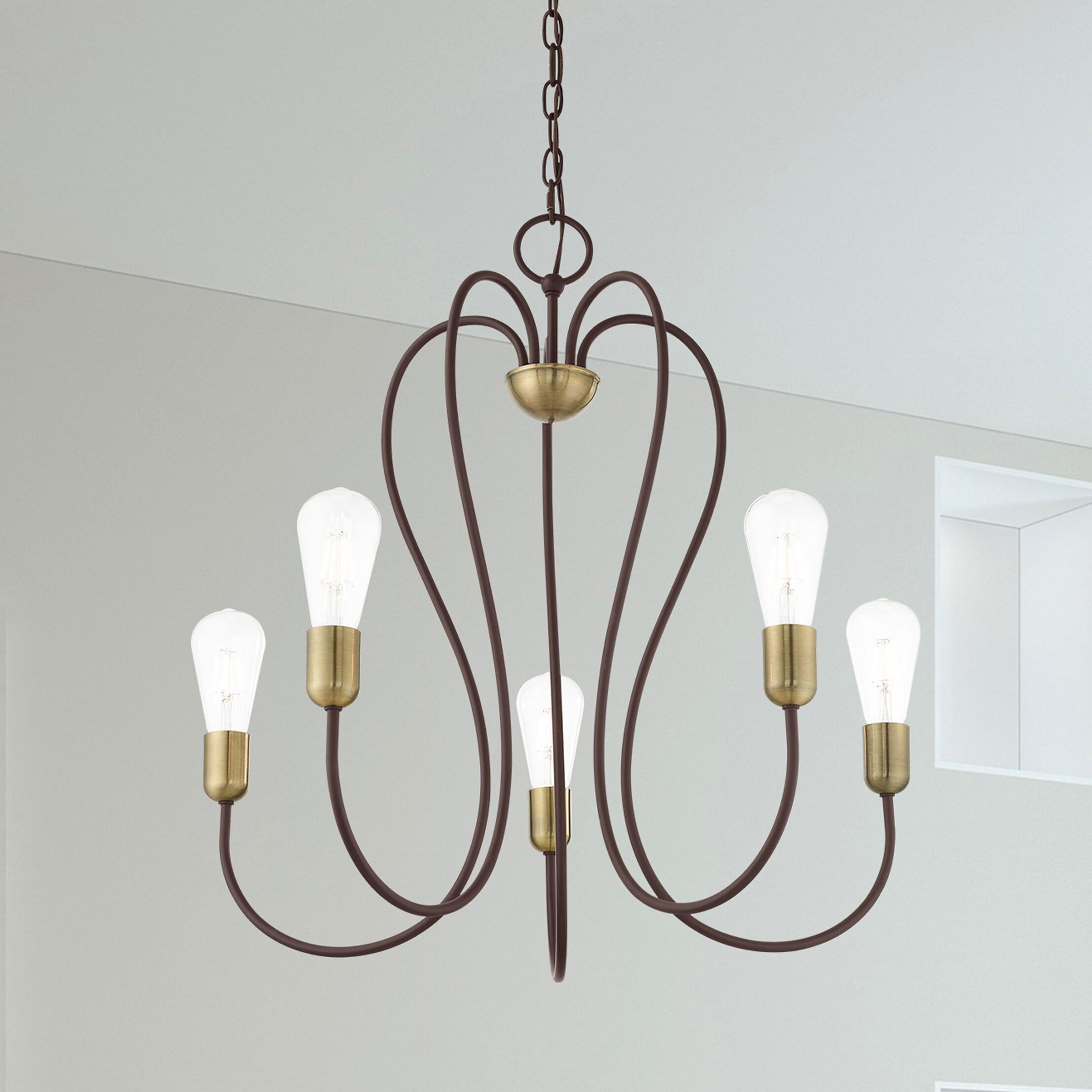 Livex Lighting - Lucerne - 5 Light Chandelier in New Traditional Style - 24