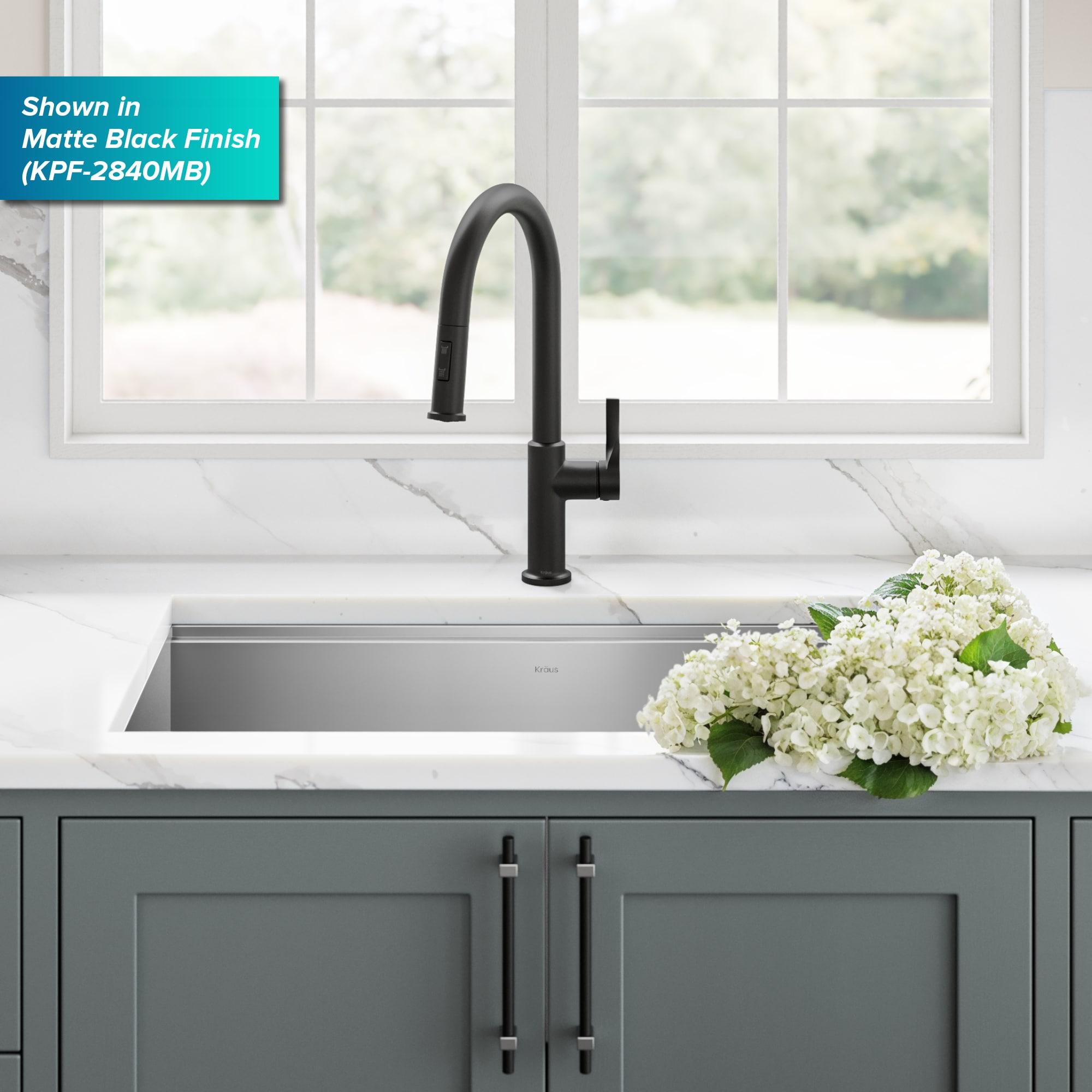 Kraus Torak 2-Function Single Handle Pull Down Kitchen Faucet