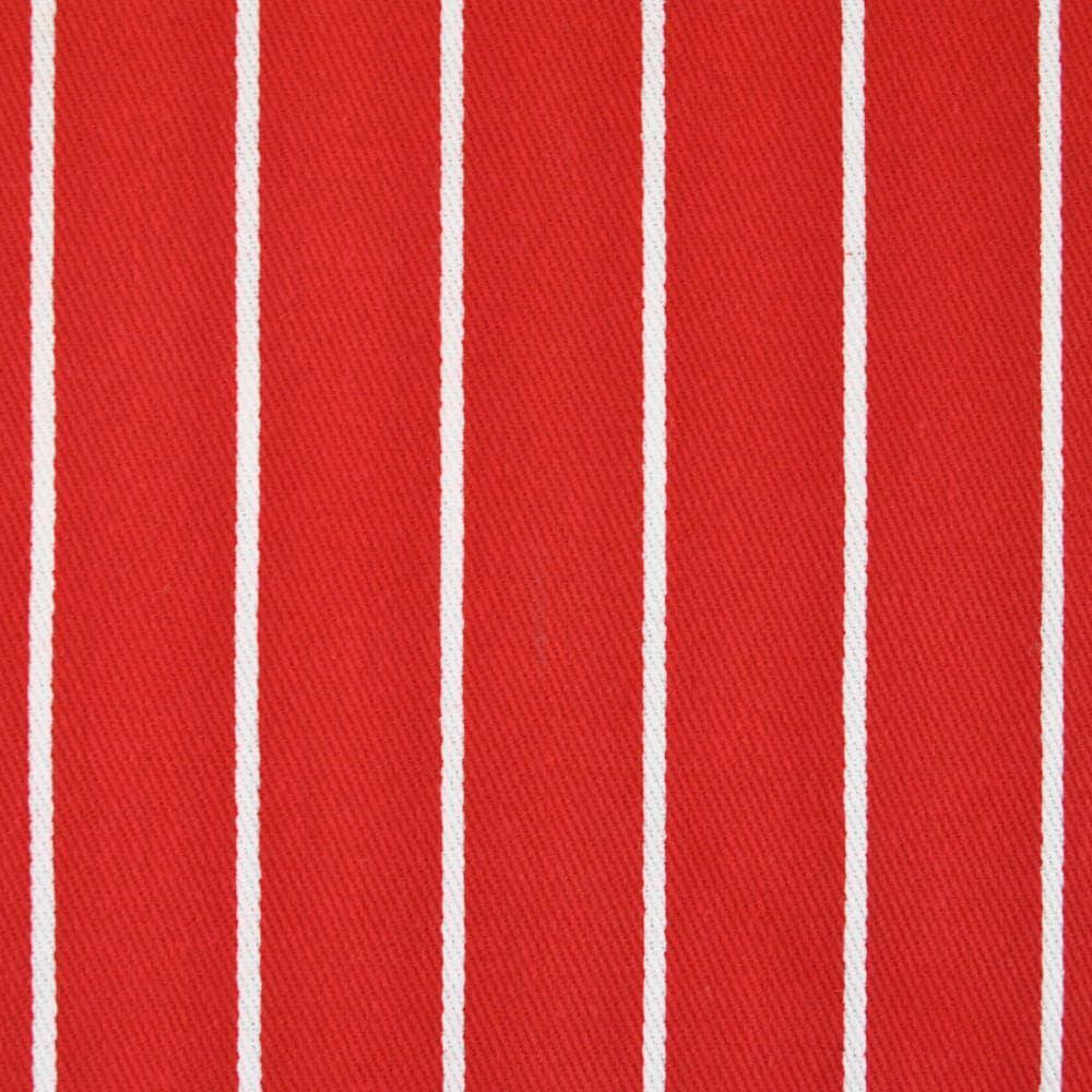 Design Imports  Stripe Chef Apron Tango Red