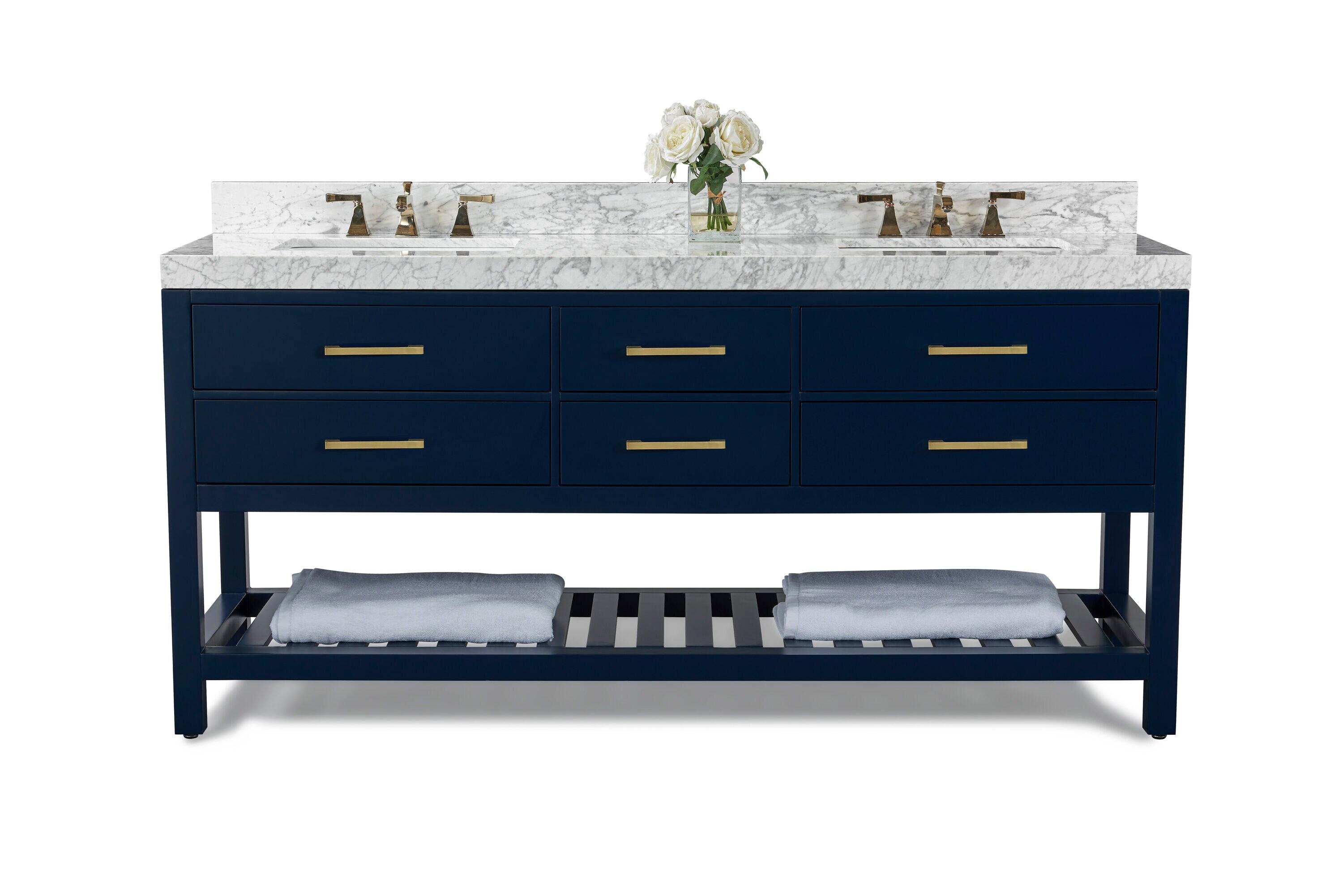 Elizabeth 72'' W Double Vanity