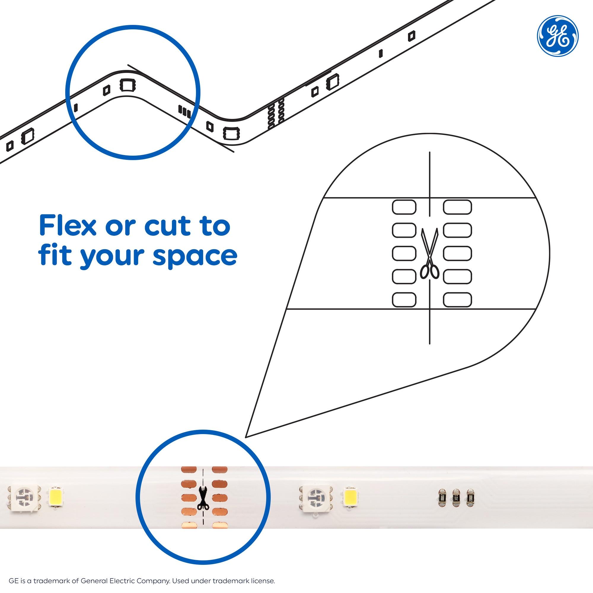 GE Household Lighting Cool White 10' Plug-In Tape Light