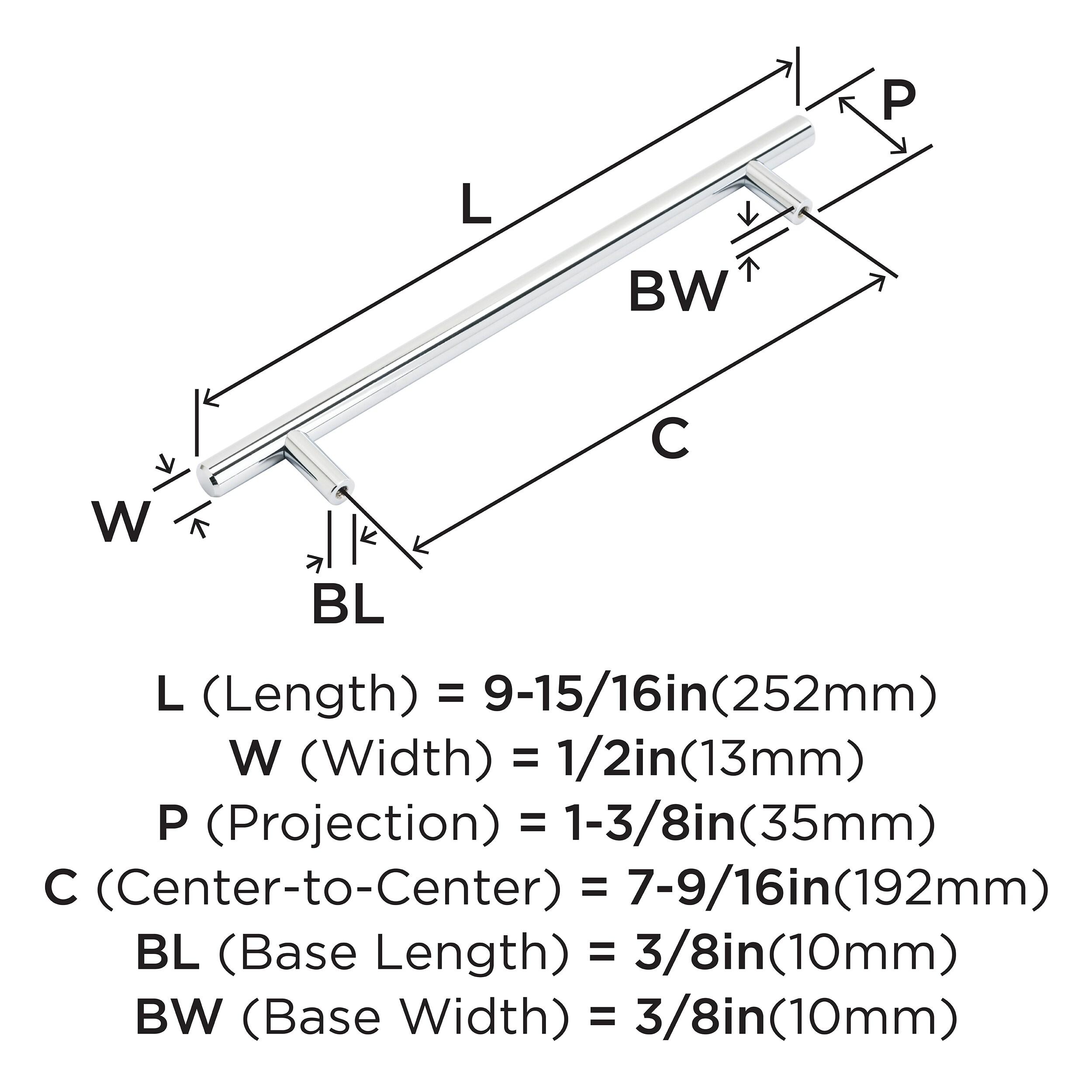 Bar Pulls Center to Center Bar Pull