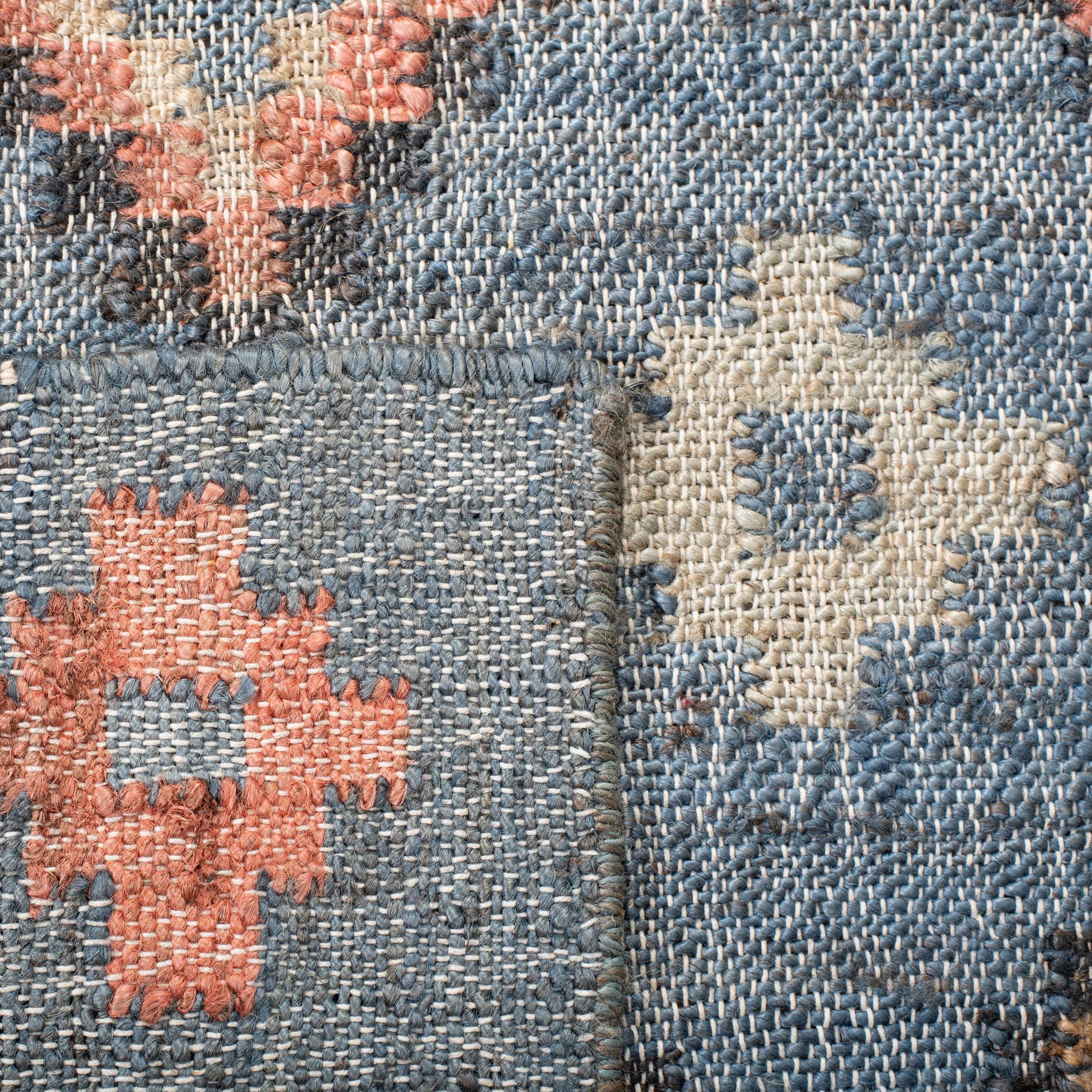 Kilim KLM753 Hand Loomed Area Rug - Charcoal/Gold - 5'x8' - Safavieh.