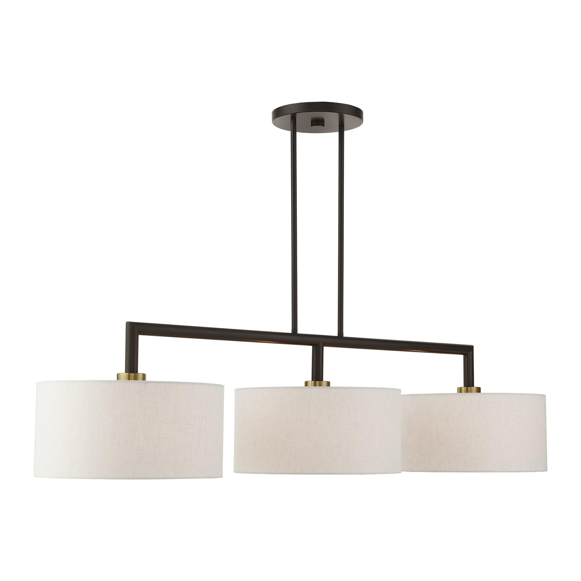 Livex Lighting Meridian 3 - Light Chandelier in  English Bronze