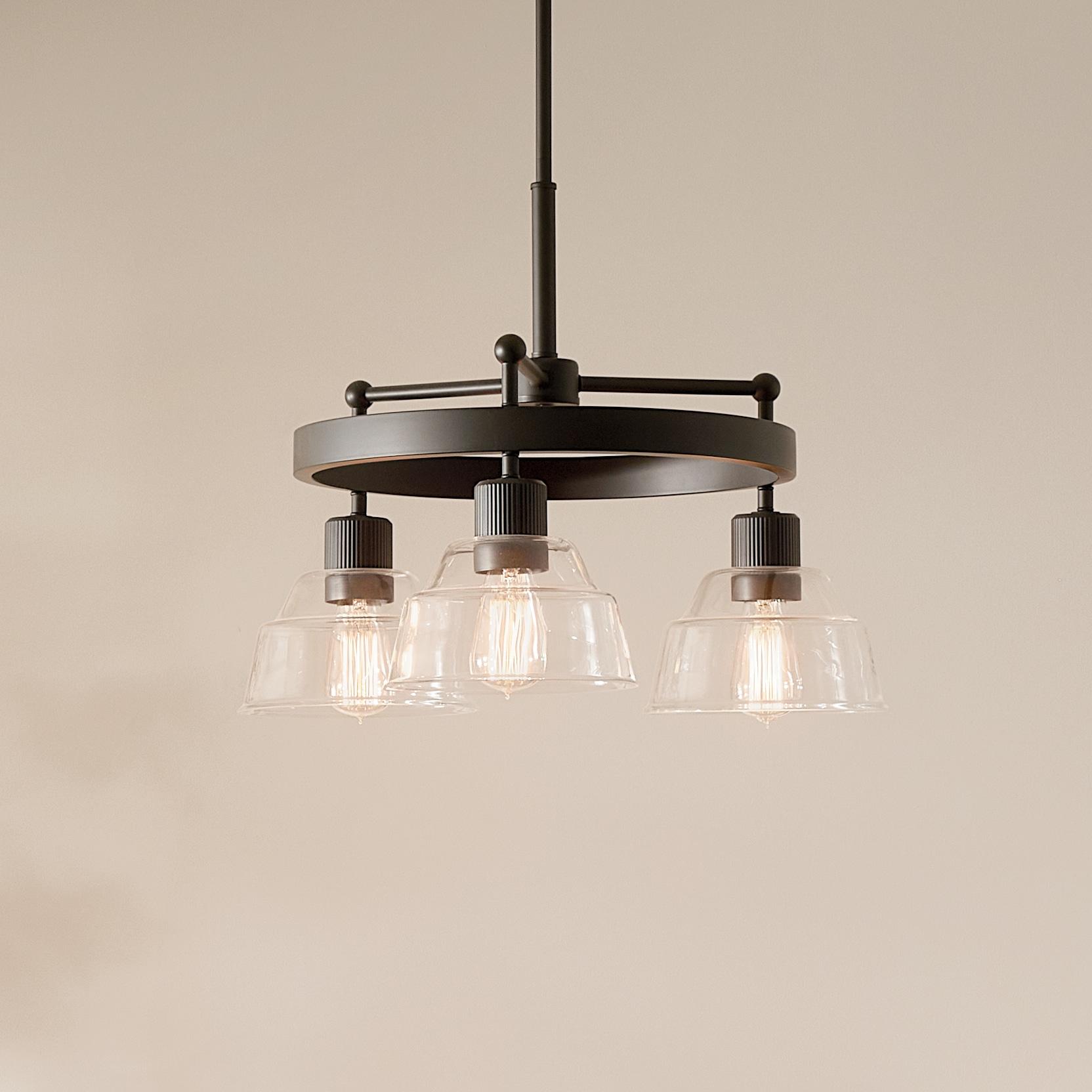 Kichler Lighting Eastmont 3 - Light Chandelier in  Black