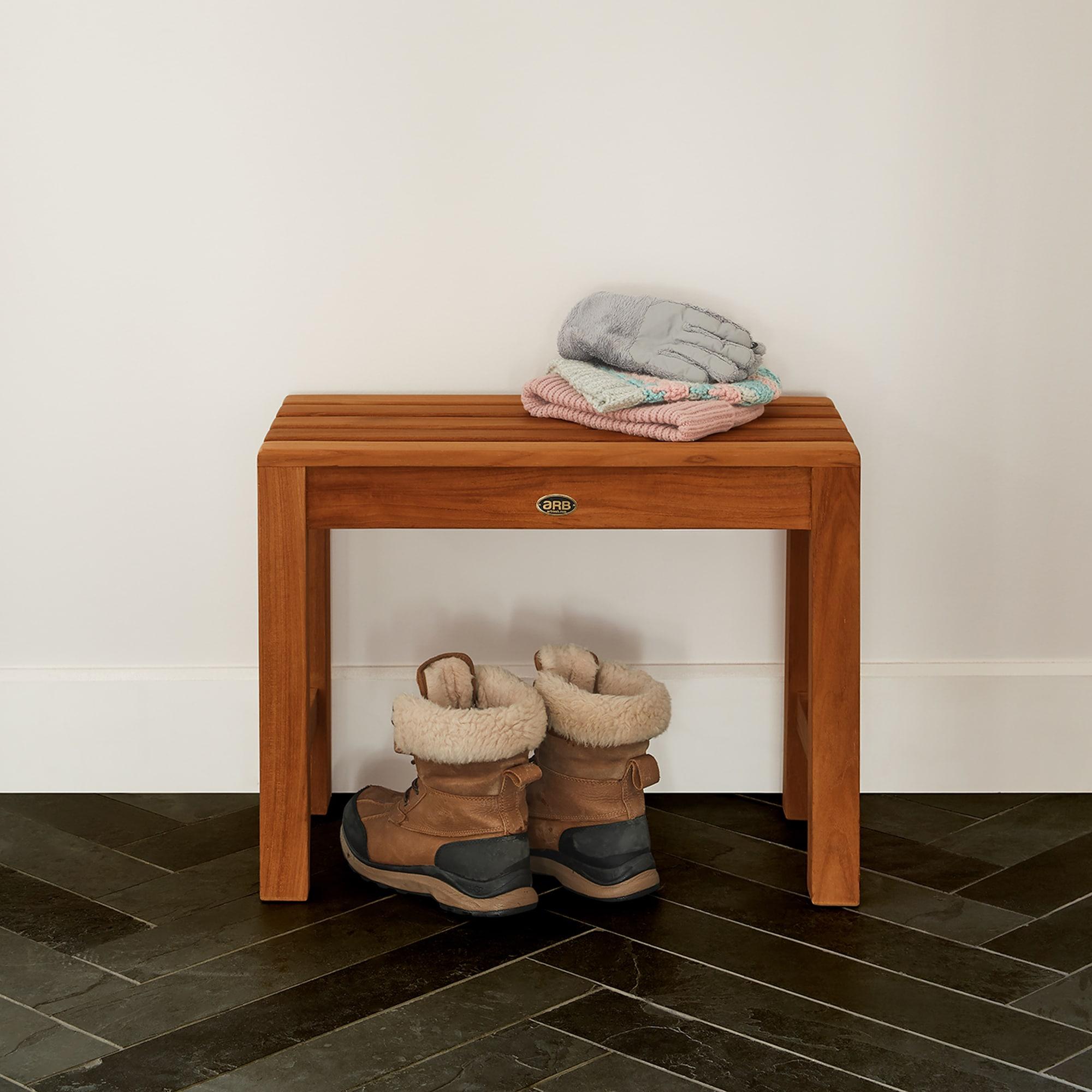 Teak Shower Bench