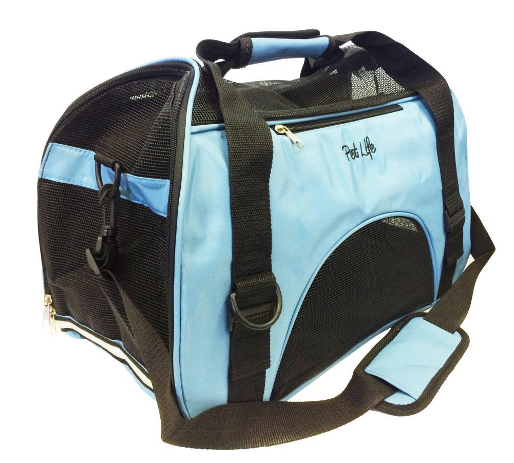 Pet Life Pet Life Airline Approved Altitude Force Sporty Zippered Fashion Pet Carrier