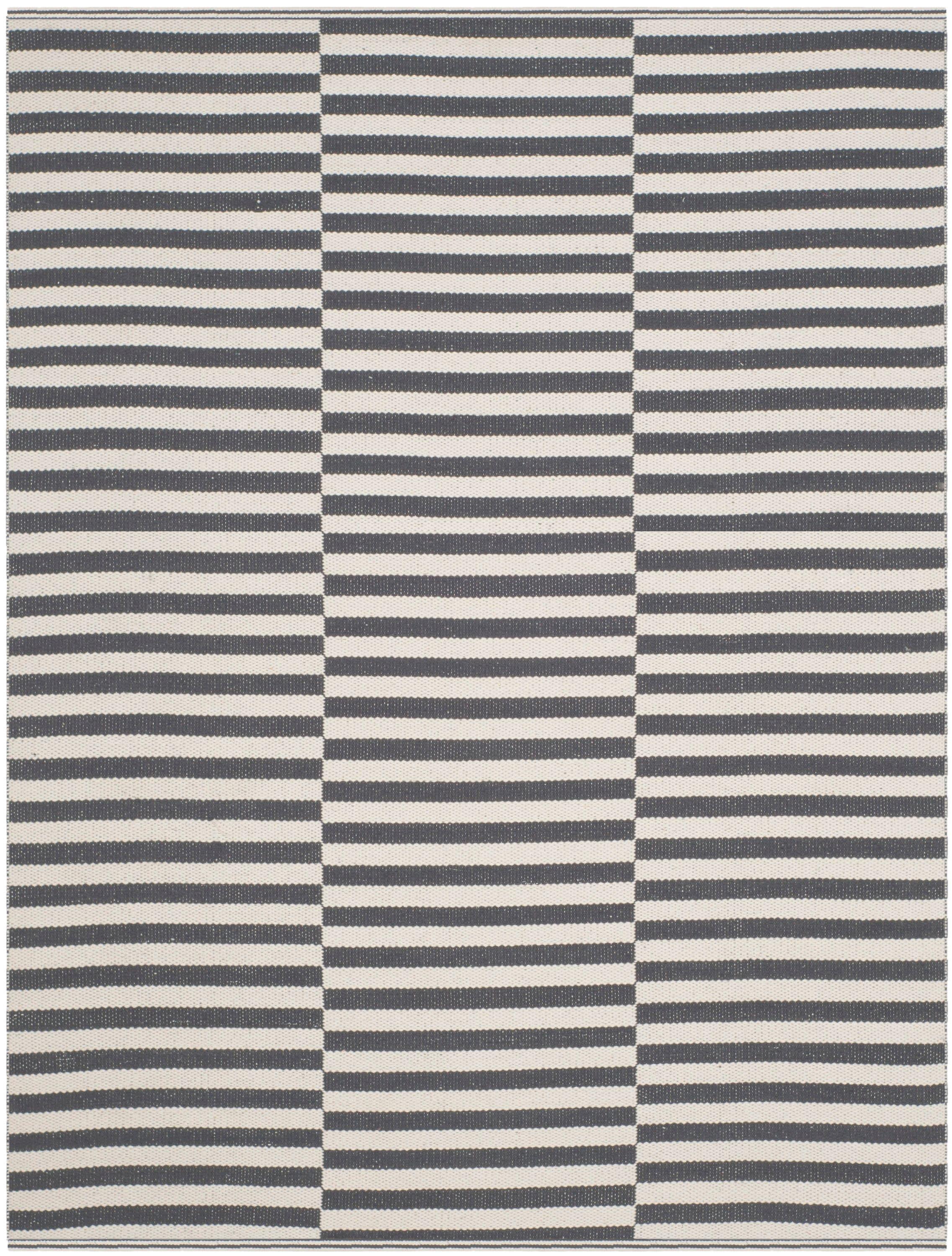 Montauk MTK715 Hand Woven Indoor Accent Rug - Ivory/Grey - 2'6"x4' - Safavieh