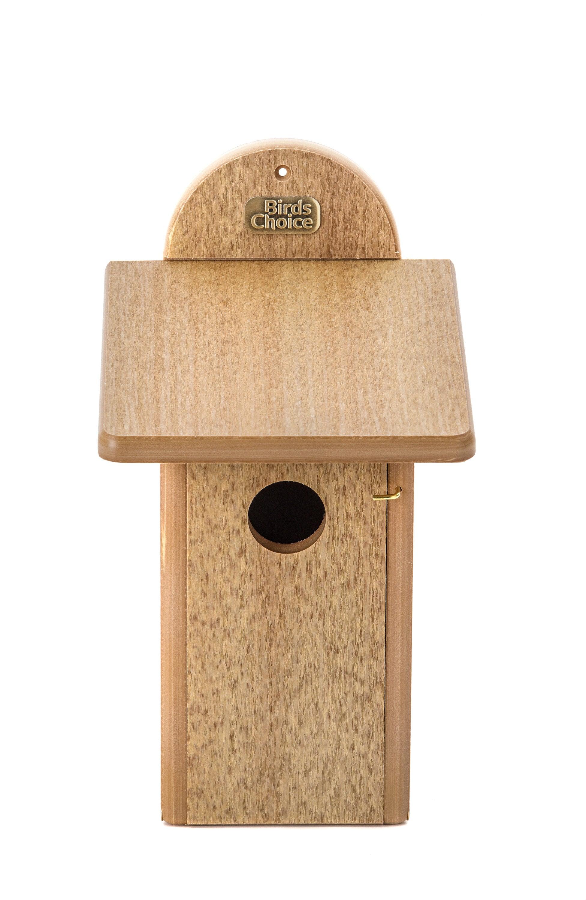 Birds Choice 13" Teak Brown Bluebird House Spruce Creek Collection Recycled Plastic Bird House