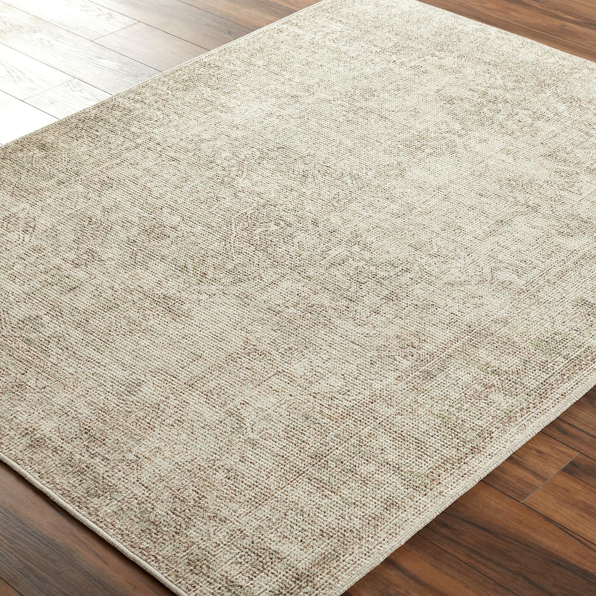 Becki Owens x Livabliss Vintage Traditional Oriental Boho Sage Cream Area Rug