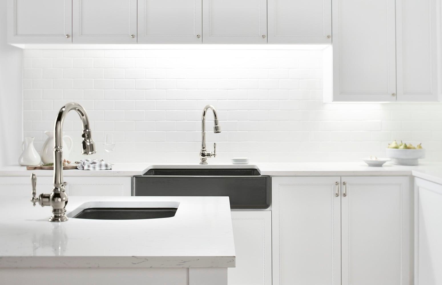 Artifacts® Pull Down Bar Faucet with Accessories