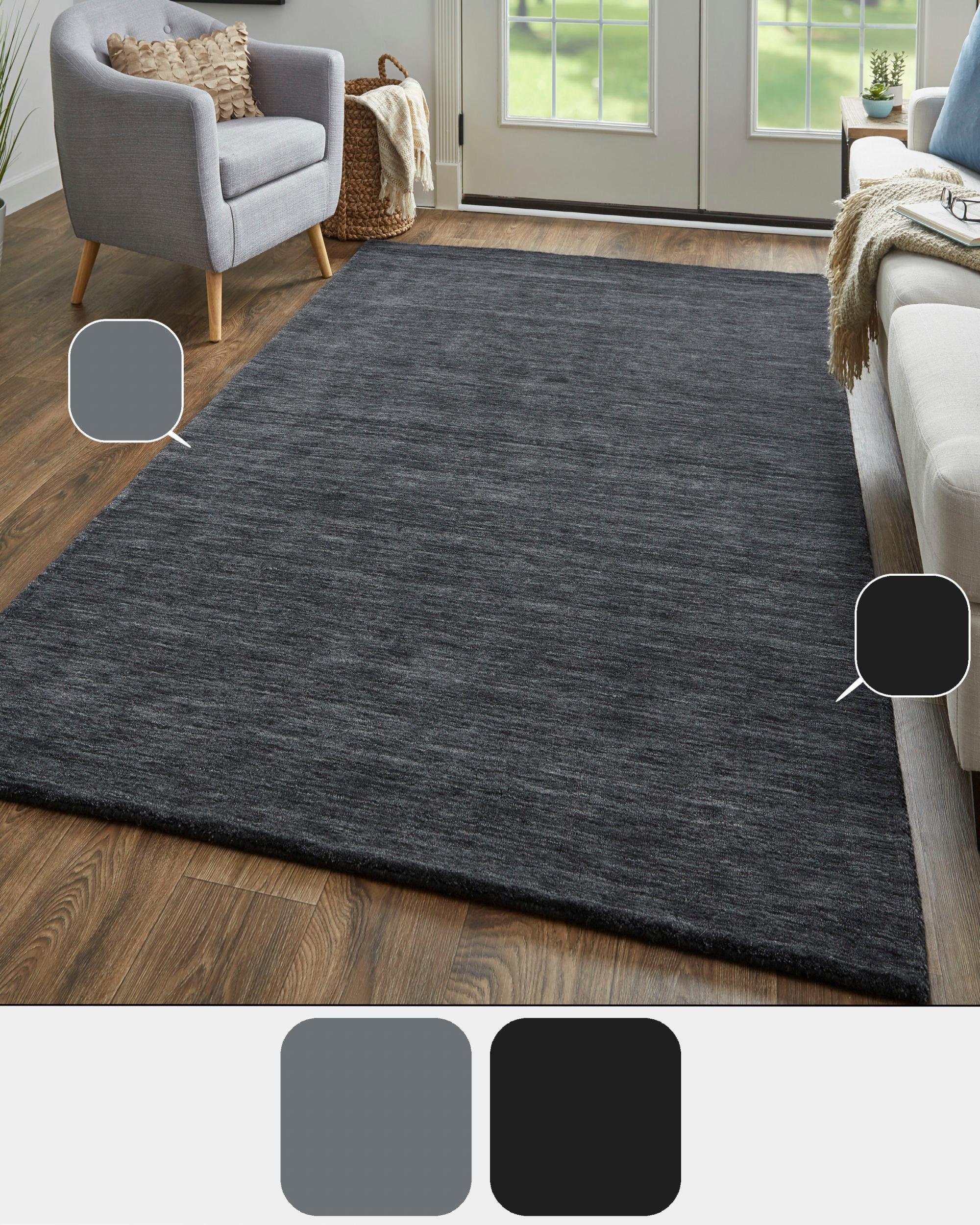 Luna Modern Solid Area Rug