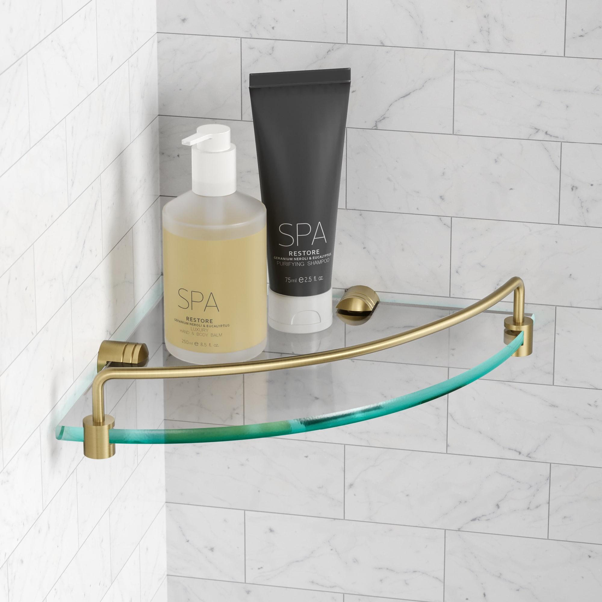 Kraus Elie Triangle Metal Corner Shelf