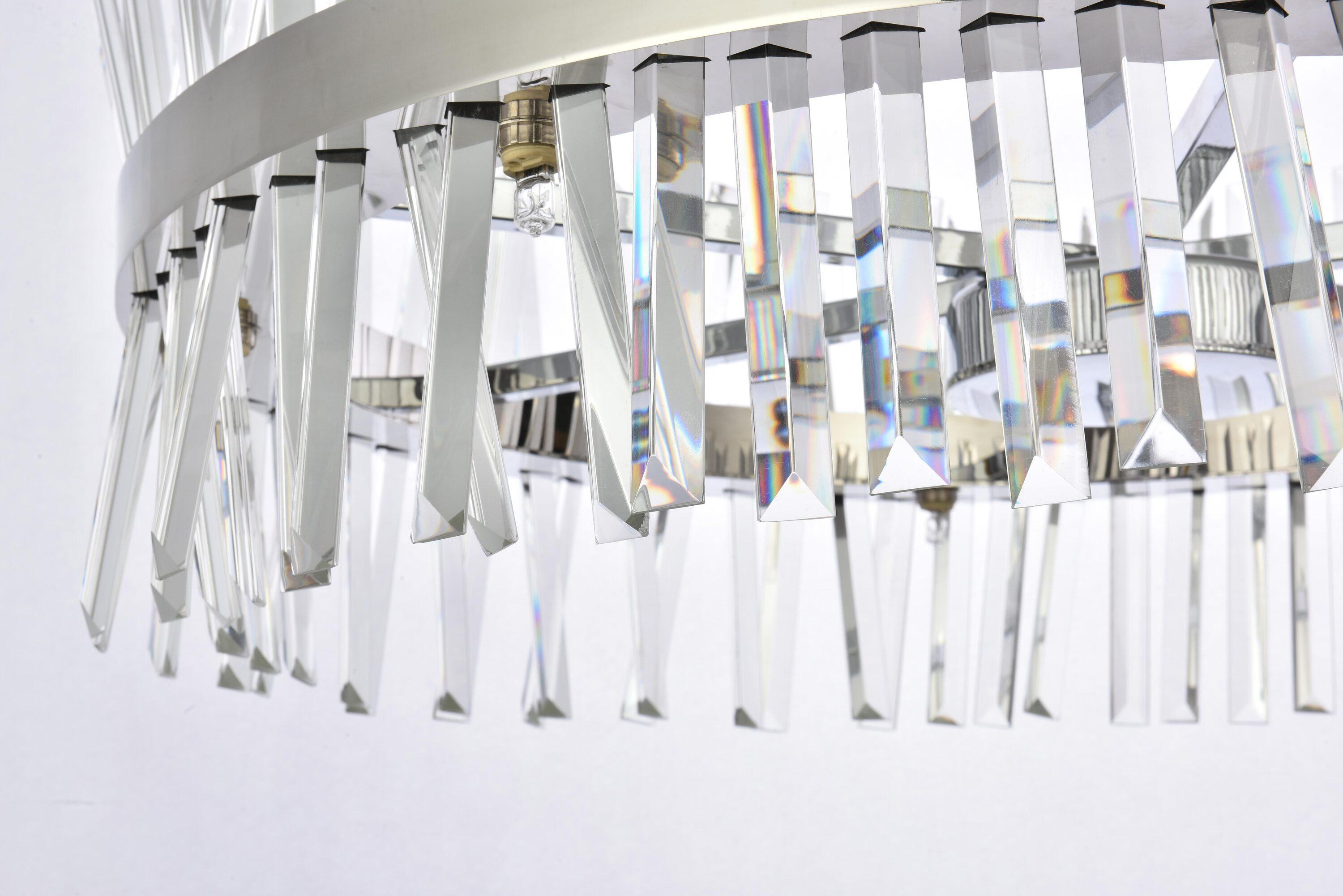 Elegant Lighting Serephina 16 - Light Chandelier in  Chrome