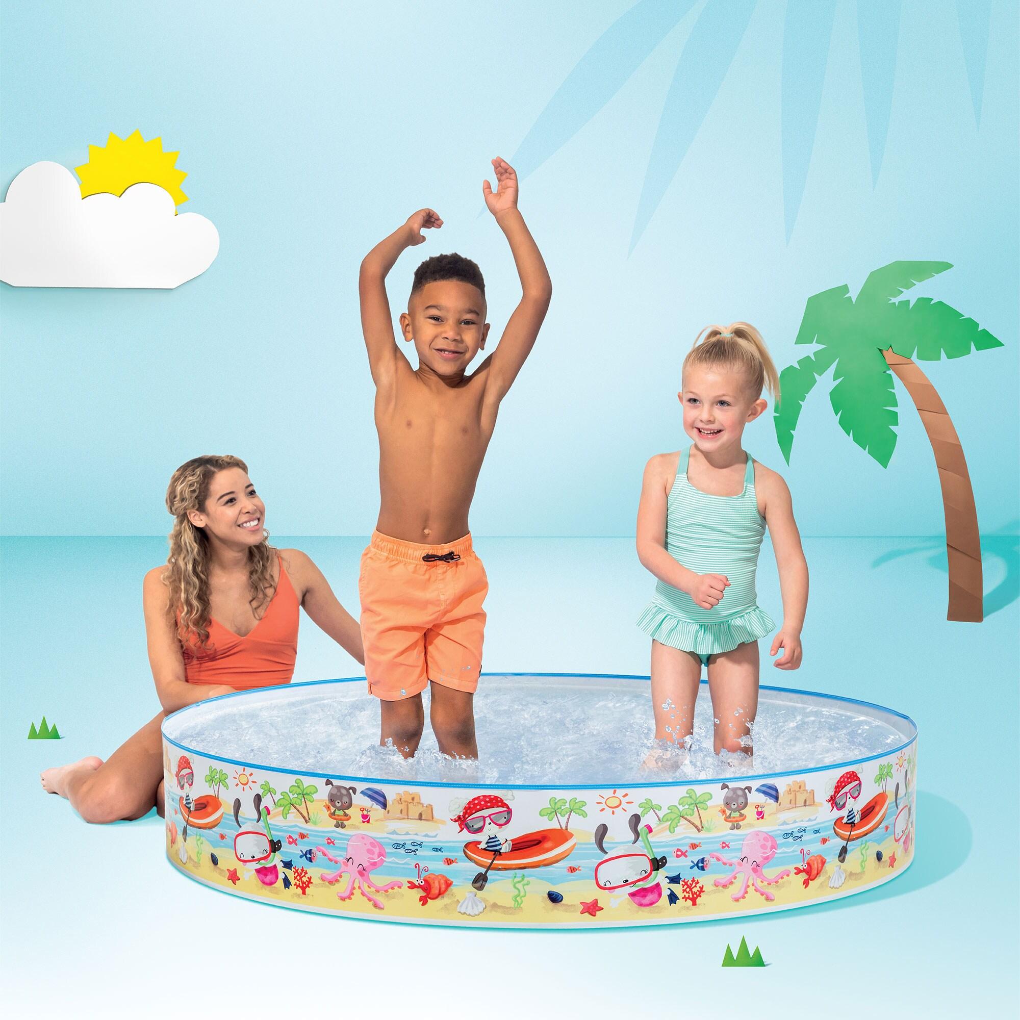 INTEX Beach Days Snapset Instant Kids Childrens Swimming Pool