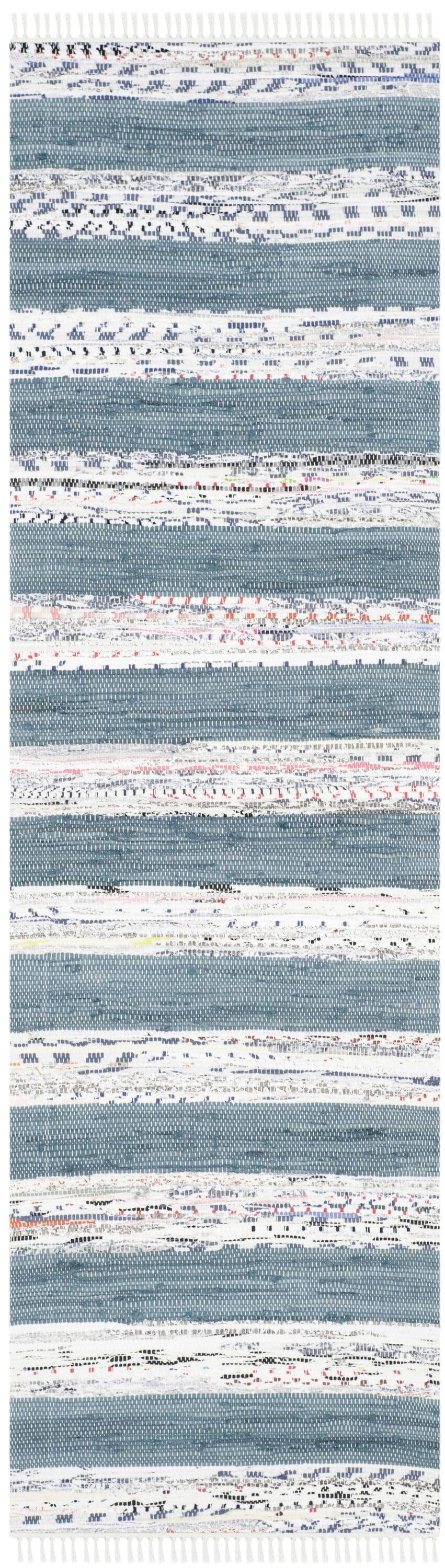 Montauk MTK720 Hand Woven Runner Rug - Ivory/Grey - 2'3"x7' - Safavieh.