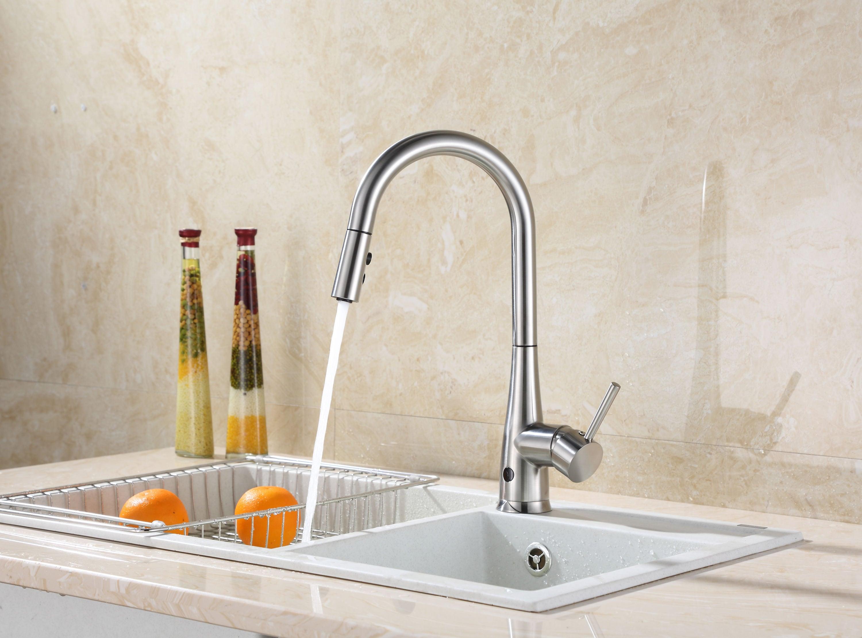 RunFine Group Pull Down Touchless Kitchen Faucet