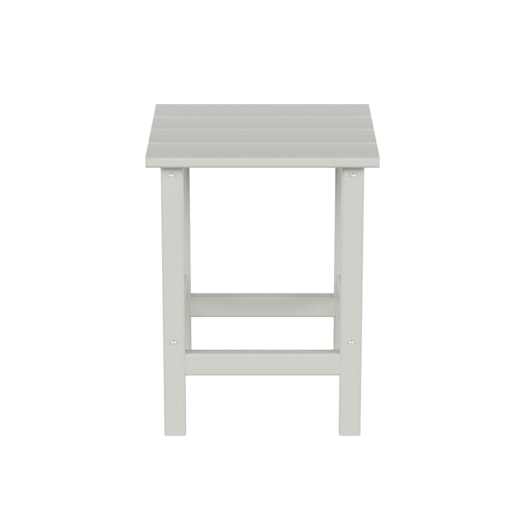 Polytrends  Laguna Hdpe All Weather Outdoor Patio Coffee And Side Tables (3-Piece Set) Sand