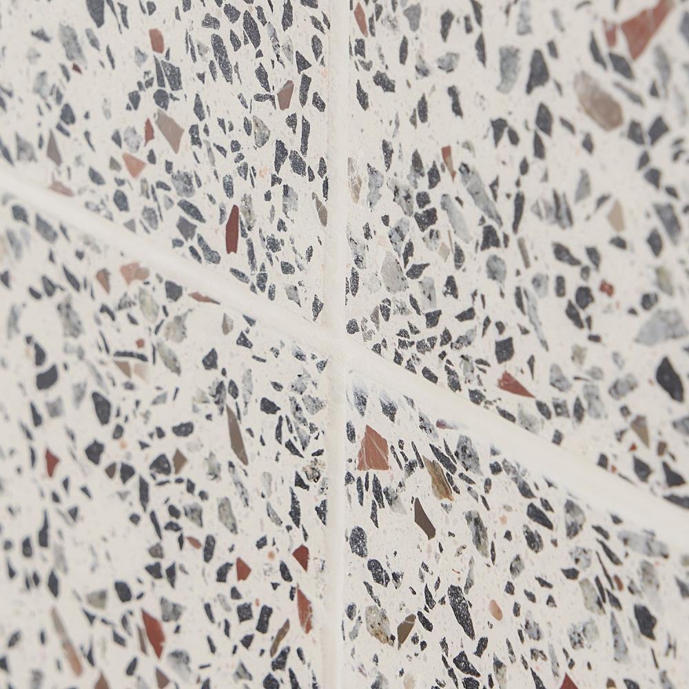 Durham 16.14 in. x 16.14 in. Polished Terrazzo Floor and Wall Tile (3.61 Sq. Ft. / Case)