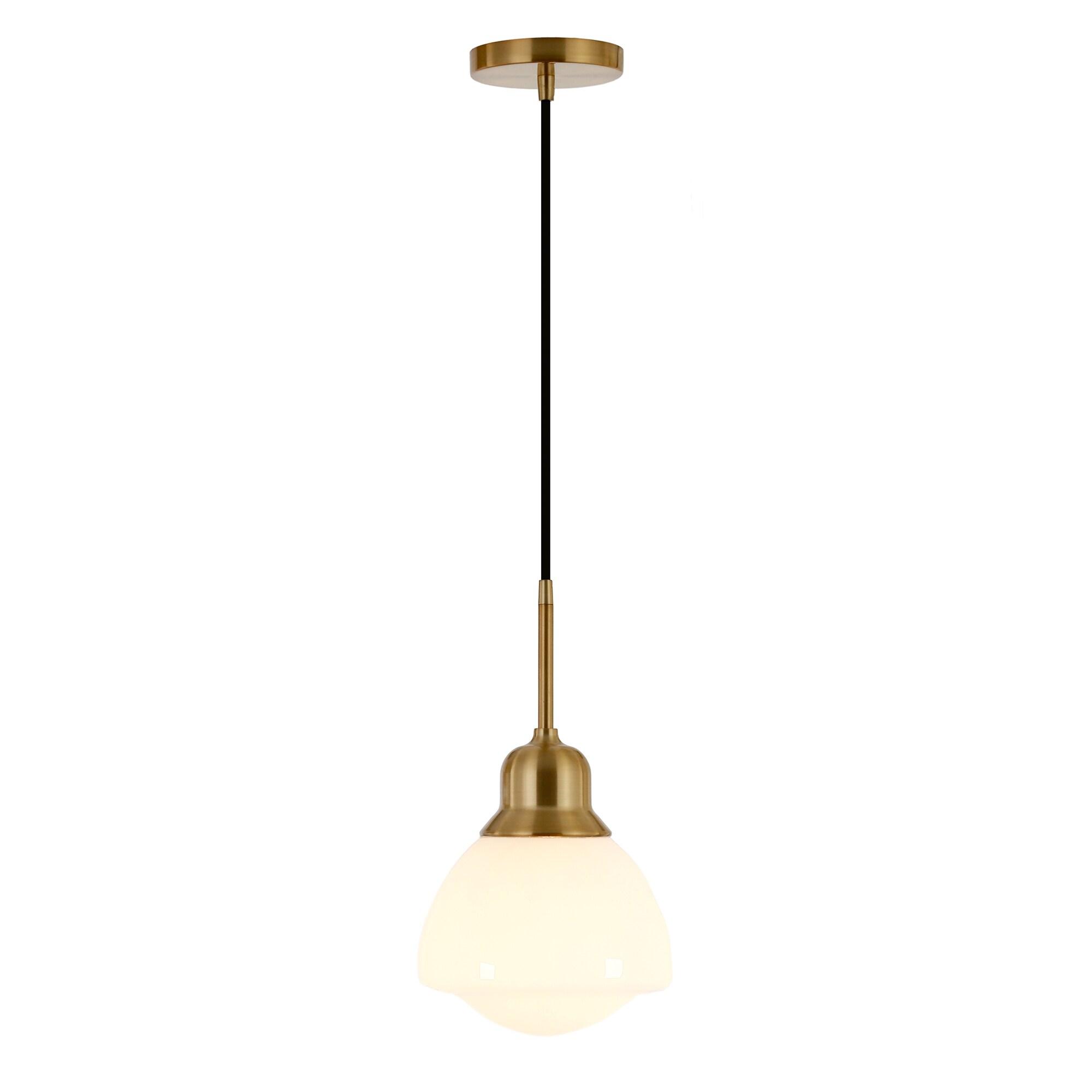 Katarina Single Light Glass Dimmable Pendant