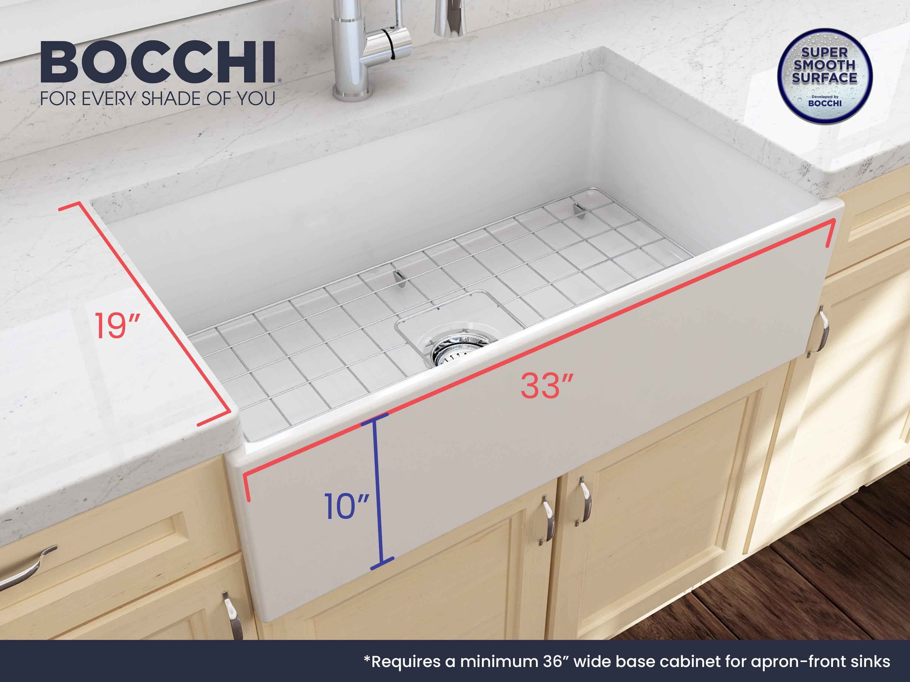 33'' L Fireclay Kitchen Sink