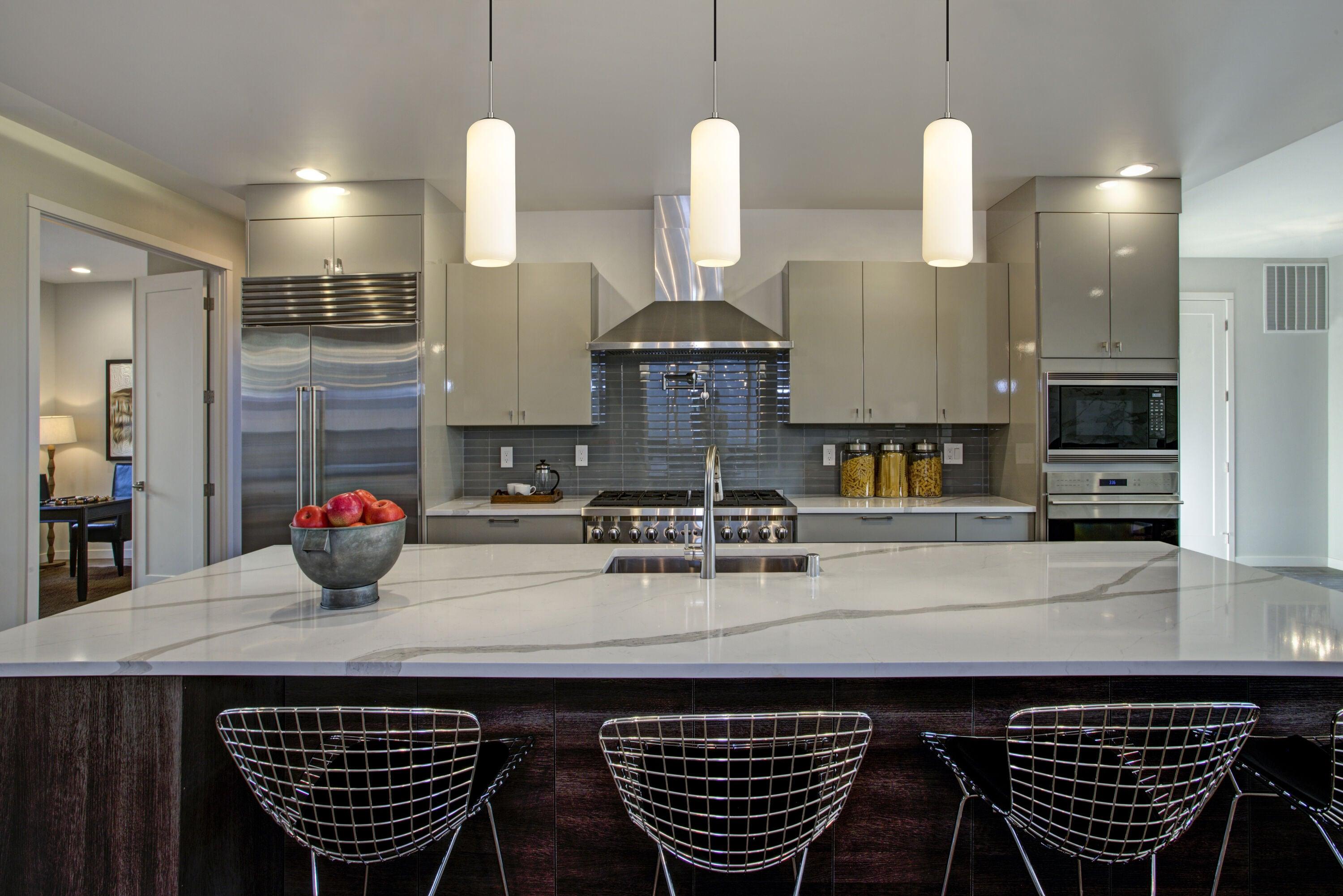 Monty 22" Brushed Nickel and Opal Glass Pendant Light