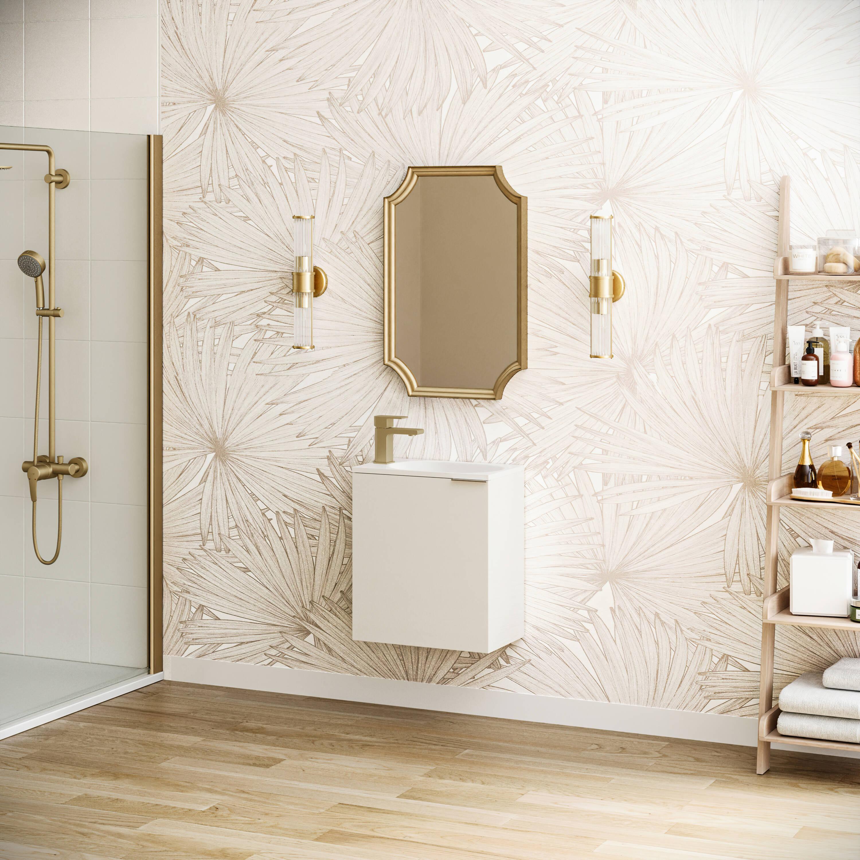 Valencia 20" Wall Mount Single Sink Bathroom Vanity with Top and Sink (Faucet Not Included)