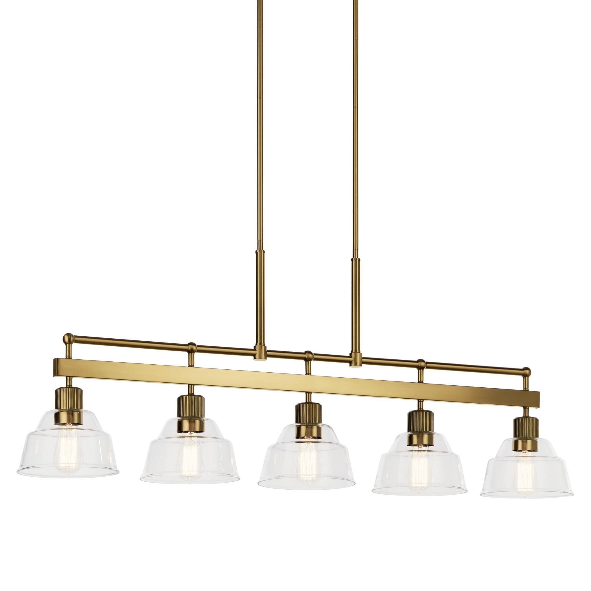 Kichler Lighting Eastmont 5 - Light Chandelier in  Brushed Brass