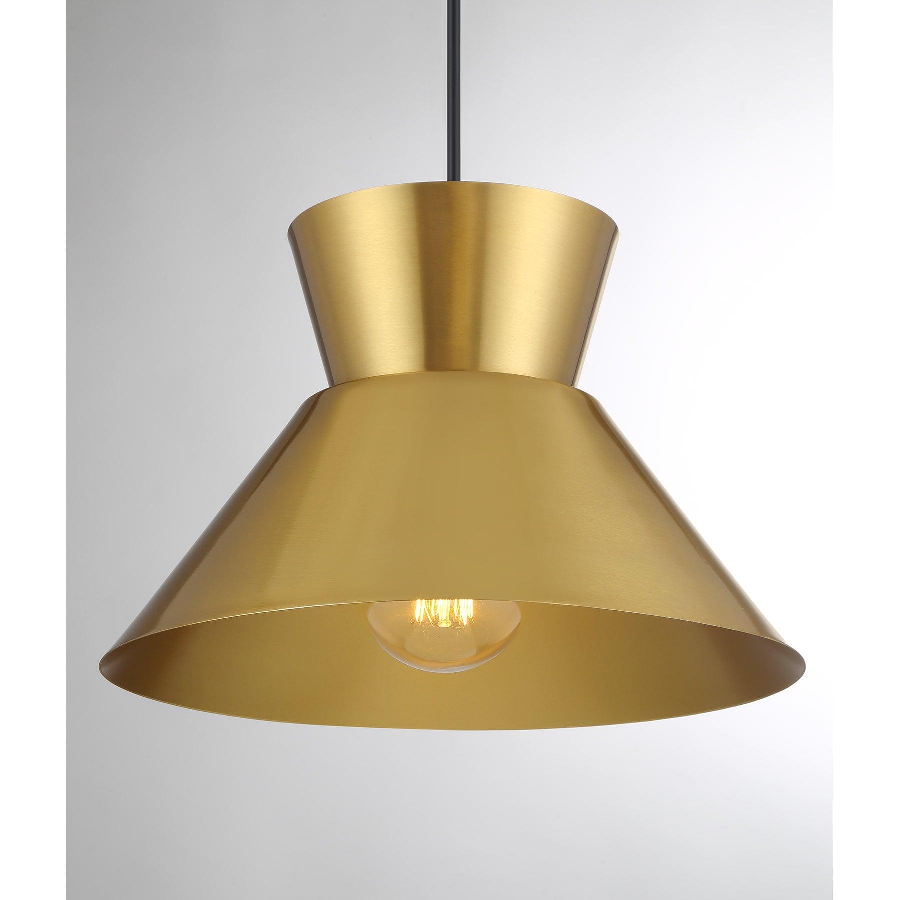Bellevue Shp48057 12" Wide Pendant - Brass