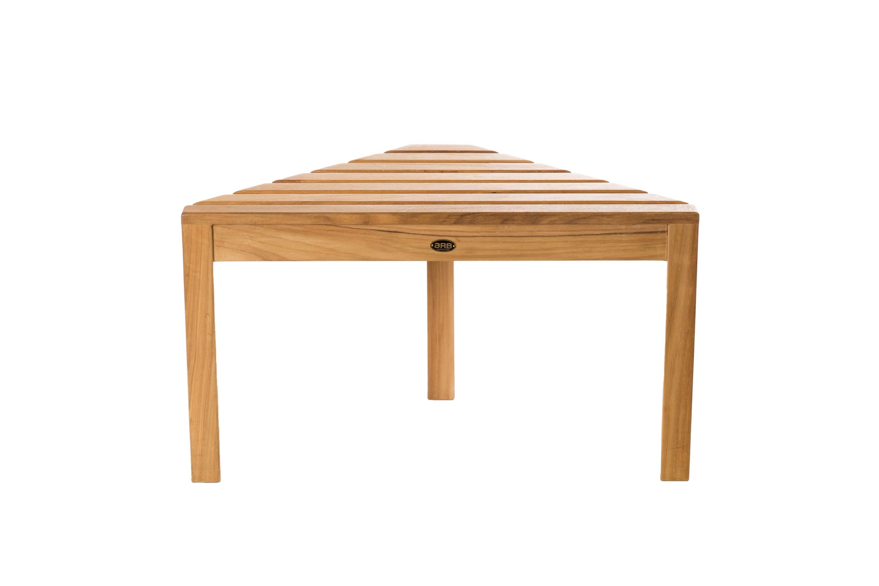 31.5'' W Teak Shower Bench