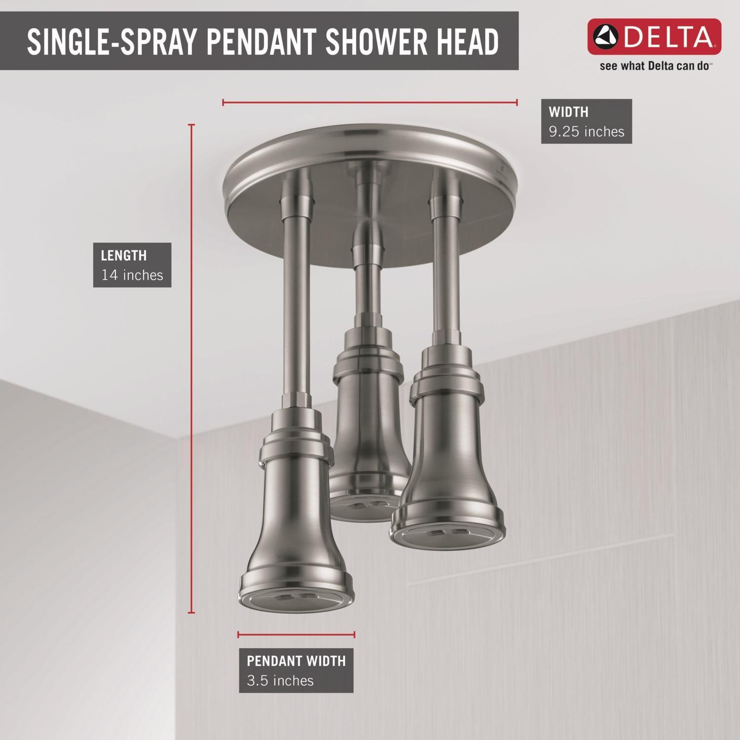 Pendant Full Rain Shower Head H2Okinetic®