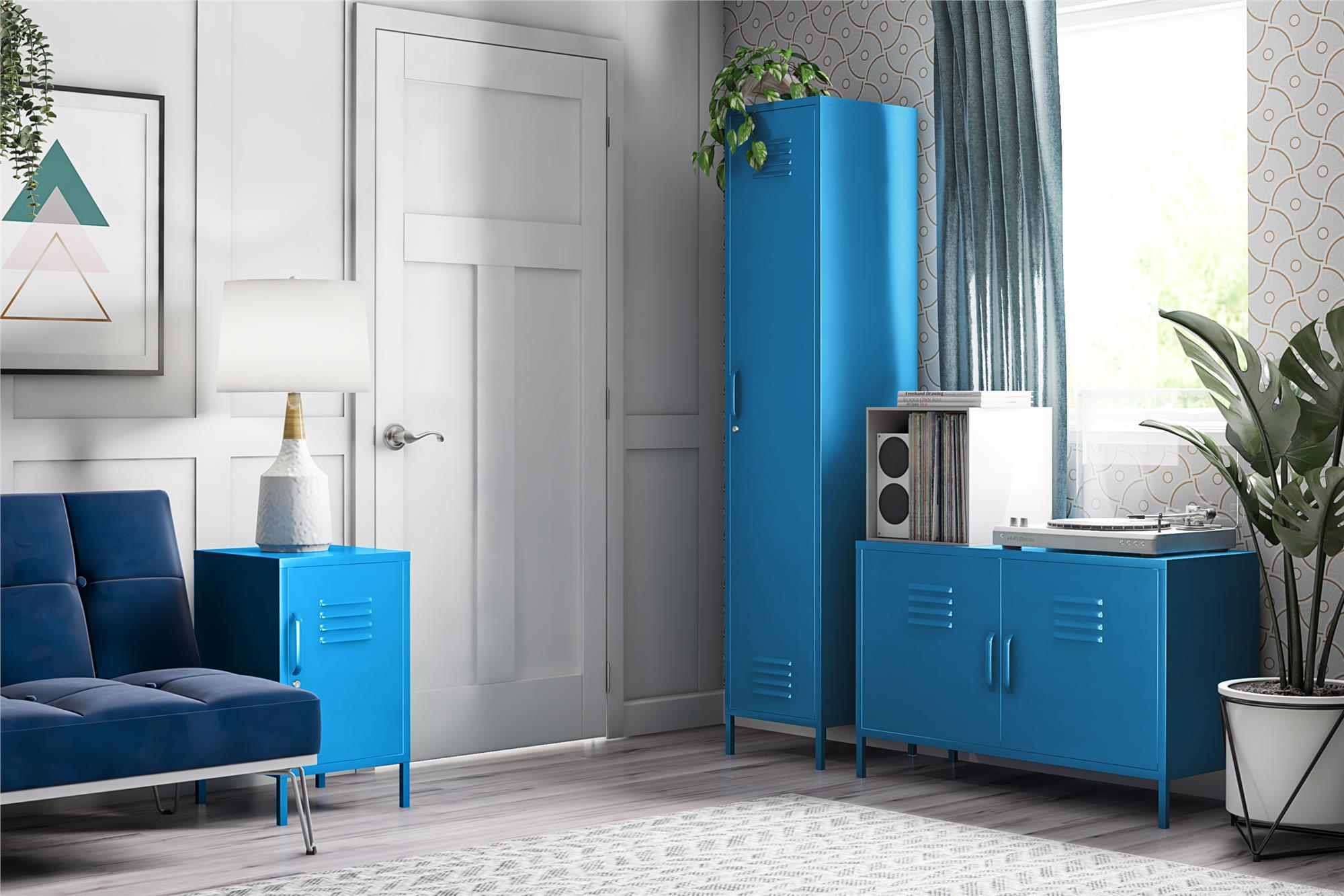 Cache 2 - Door Metal Accent Cabinet