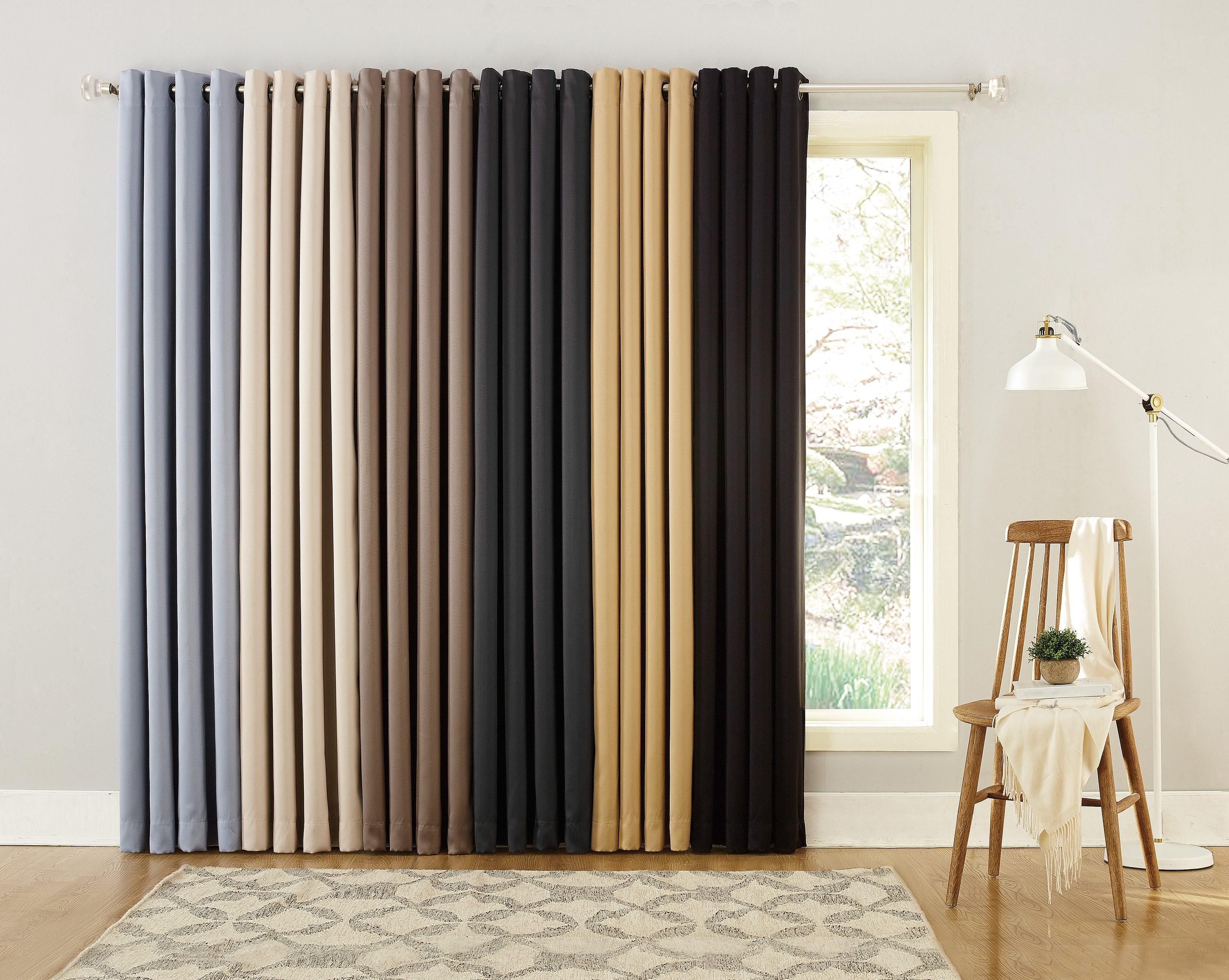 Oslo Theater Grade Extreme 100% Blackout Grommet Curtain Panel