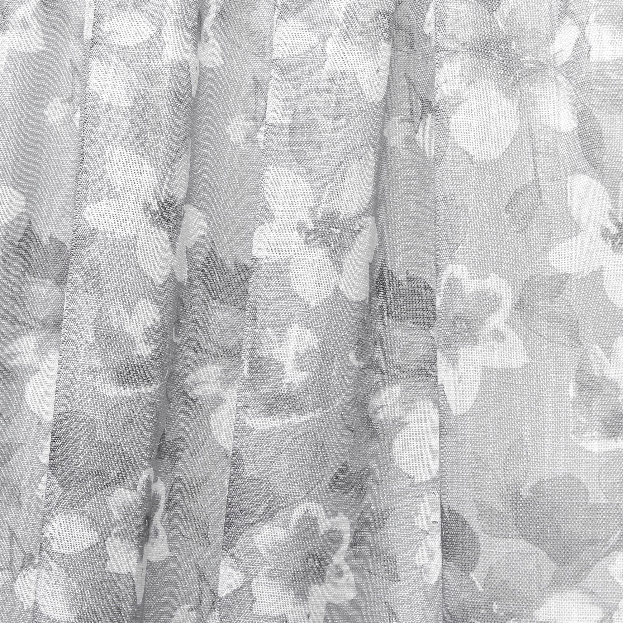 Nicole Miller Nicole Miller New York Dara Light Filtering, Semi Sheer Rod Pocket Curtain Panels (Set of 2)