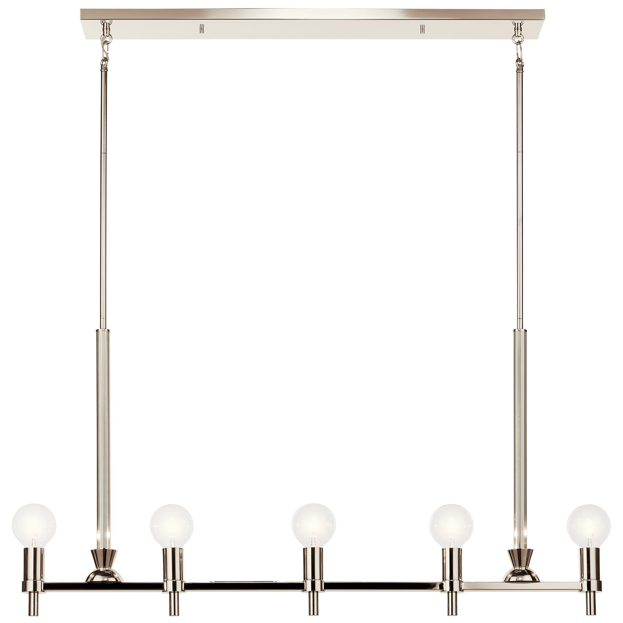 Kichler Lighting Torvee 5 - Light Chandelier in  Nickel Textured