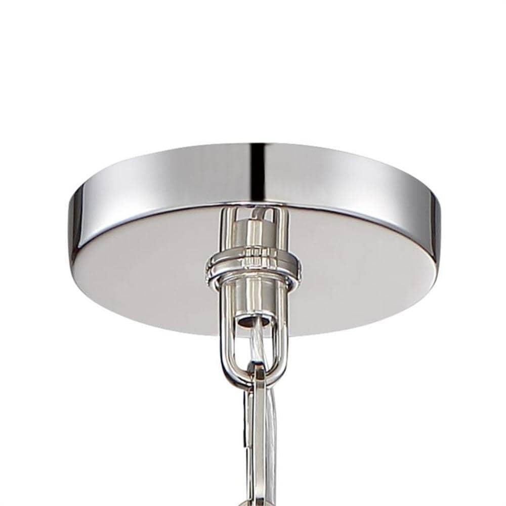 Crystorama Lighting Westwood 5 - Light Chandelier in  Polished Nickel